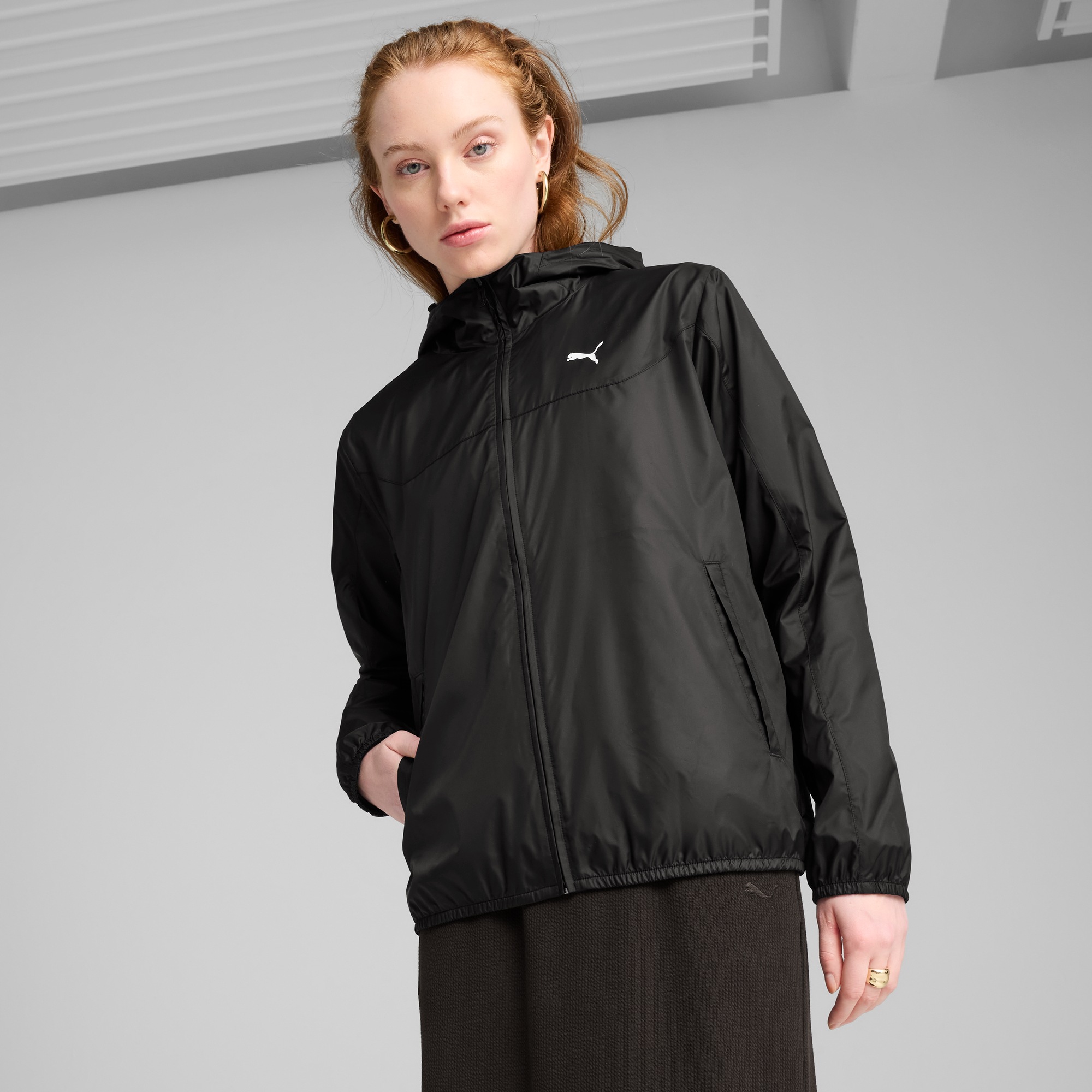 PUMA Windbreaker "ESS REGULAR WINDBREAKER" mit Kapuze mit Kapuze, wasserabw günstig online kaufen