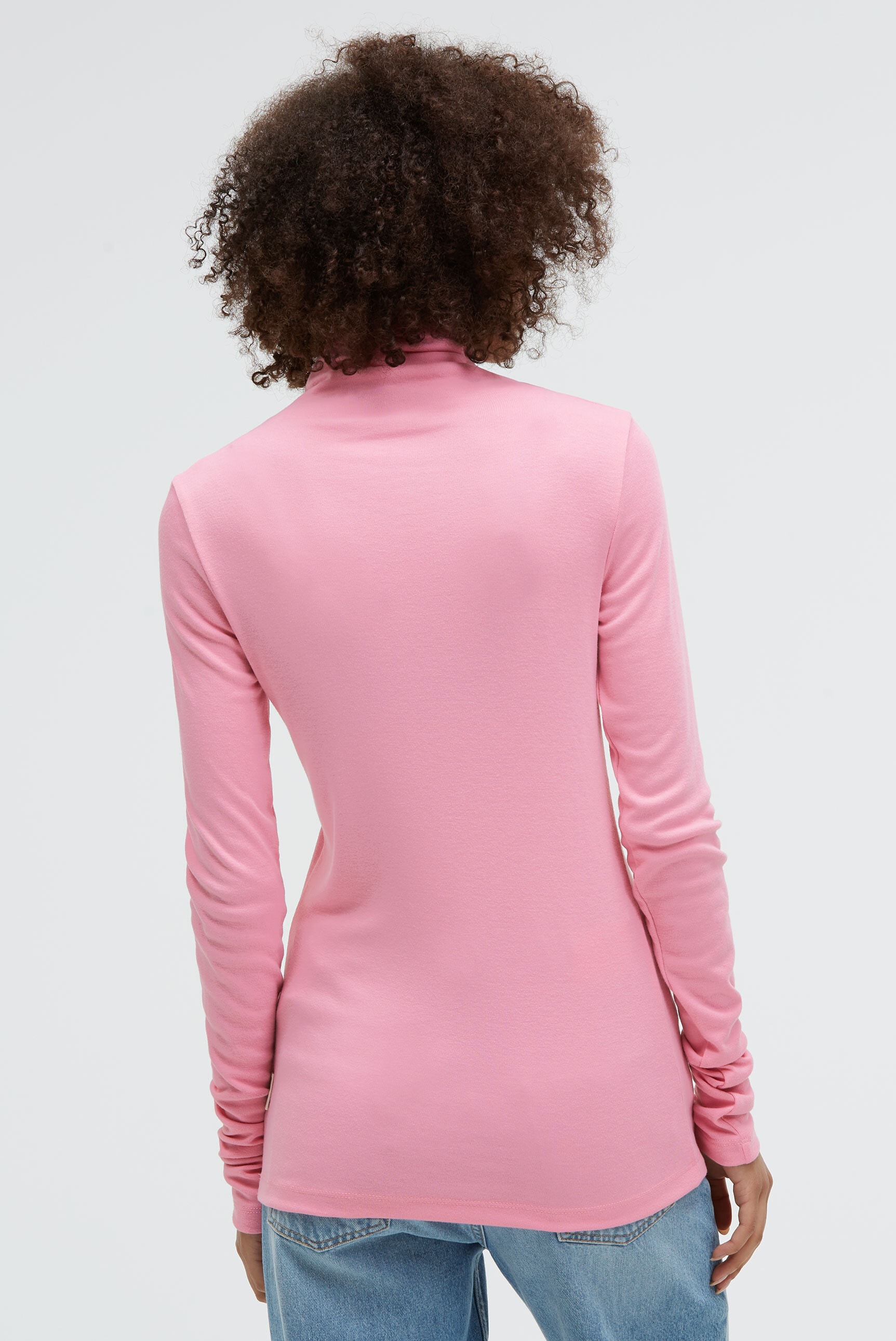 SENSES.THE LABEL Rundhalsshirt mit überlangen Ärmeln