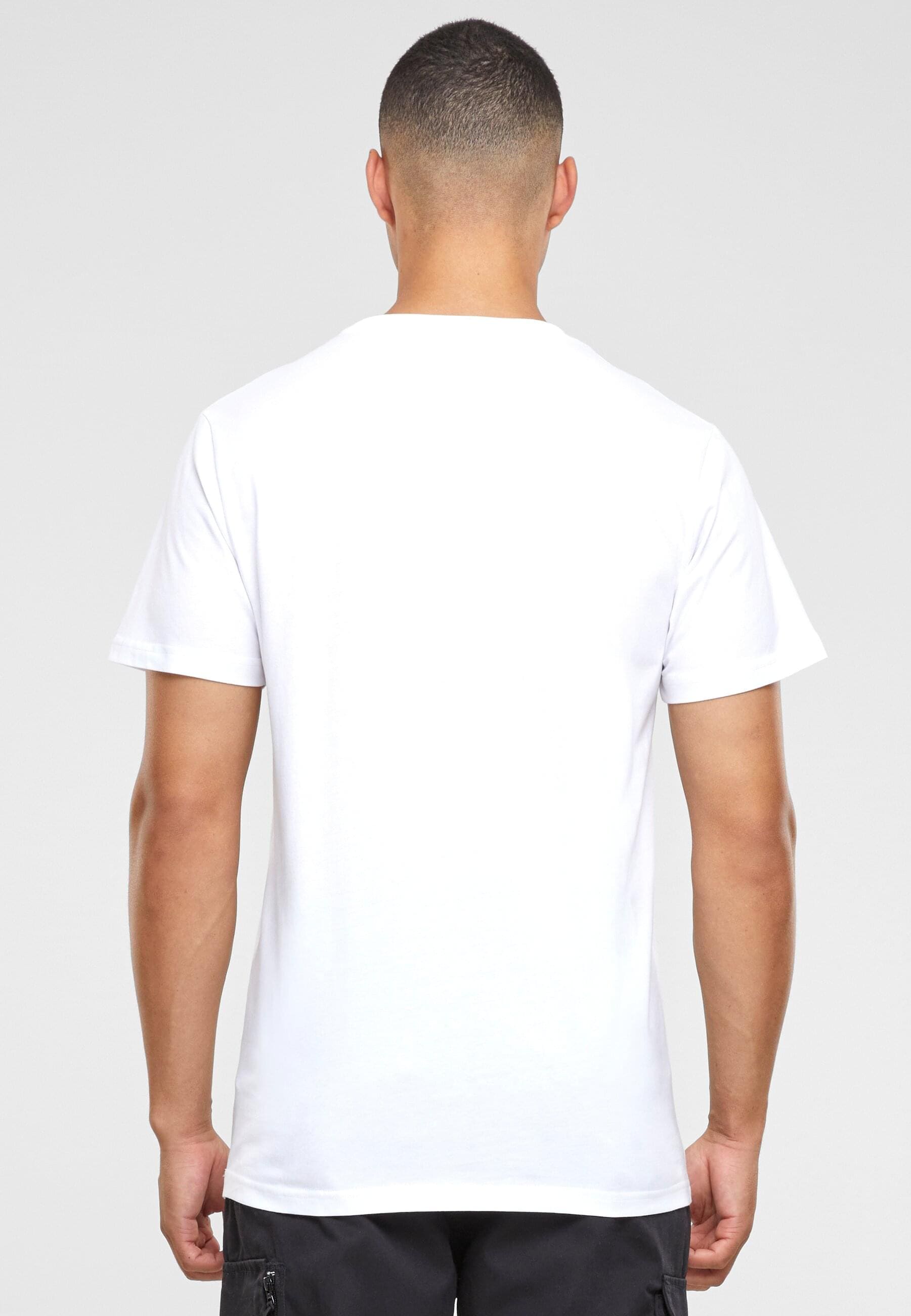 MisterTee T-Shirt »MisterTee Herren Penne Va Bene Tee EMB«, (1 tlg.)