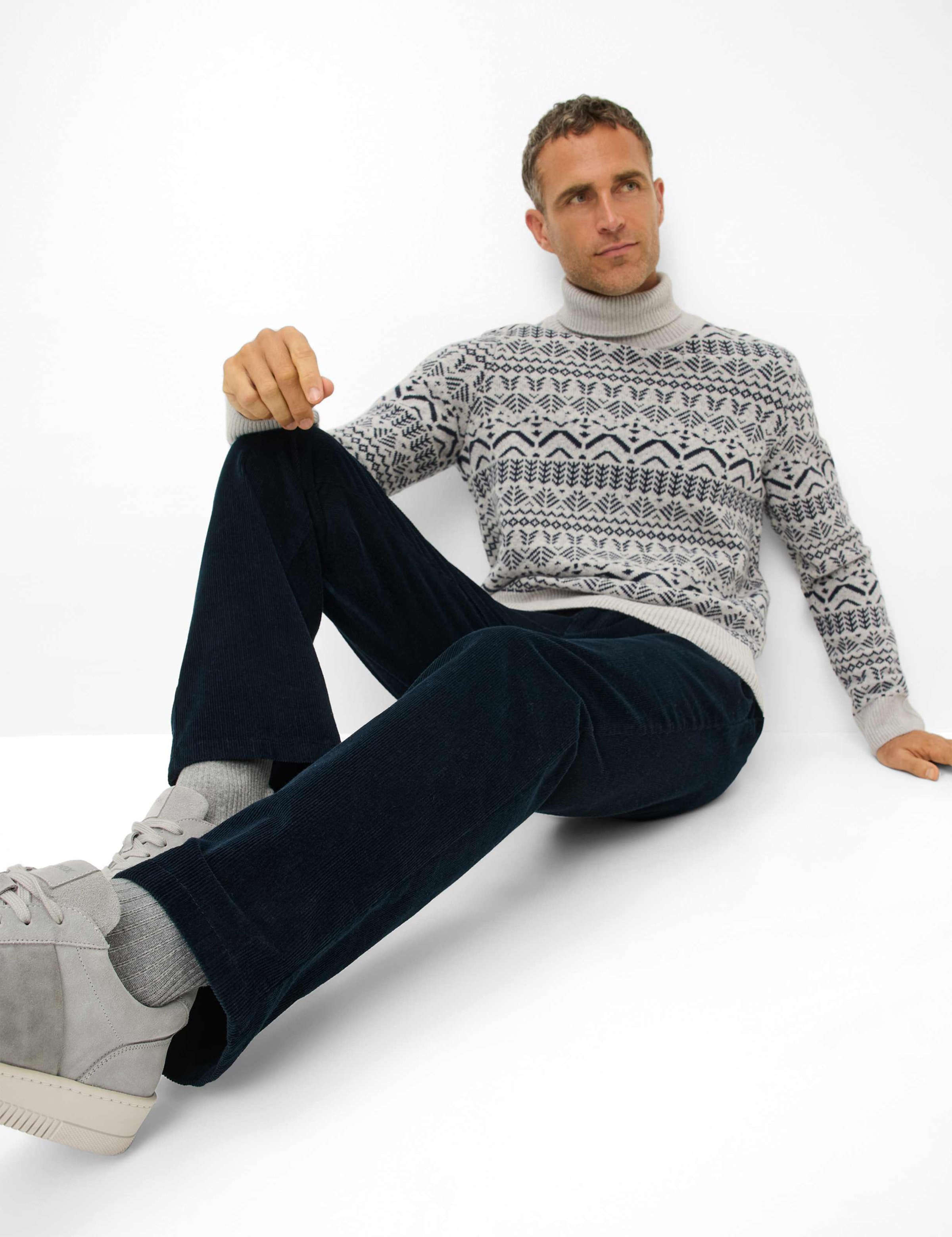 EUREX by BRAX Bundfaltenhose »Style LUIS«