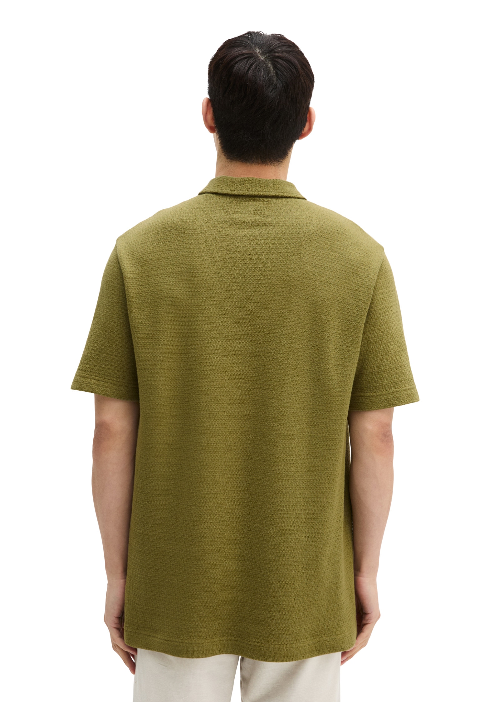 Marc O'Polo Poloshirt »mit feiner Struktur«