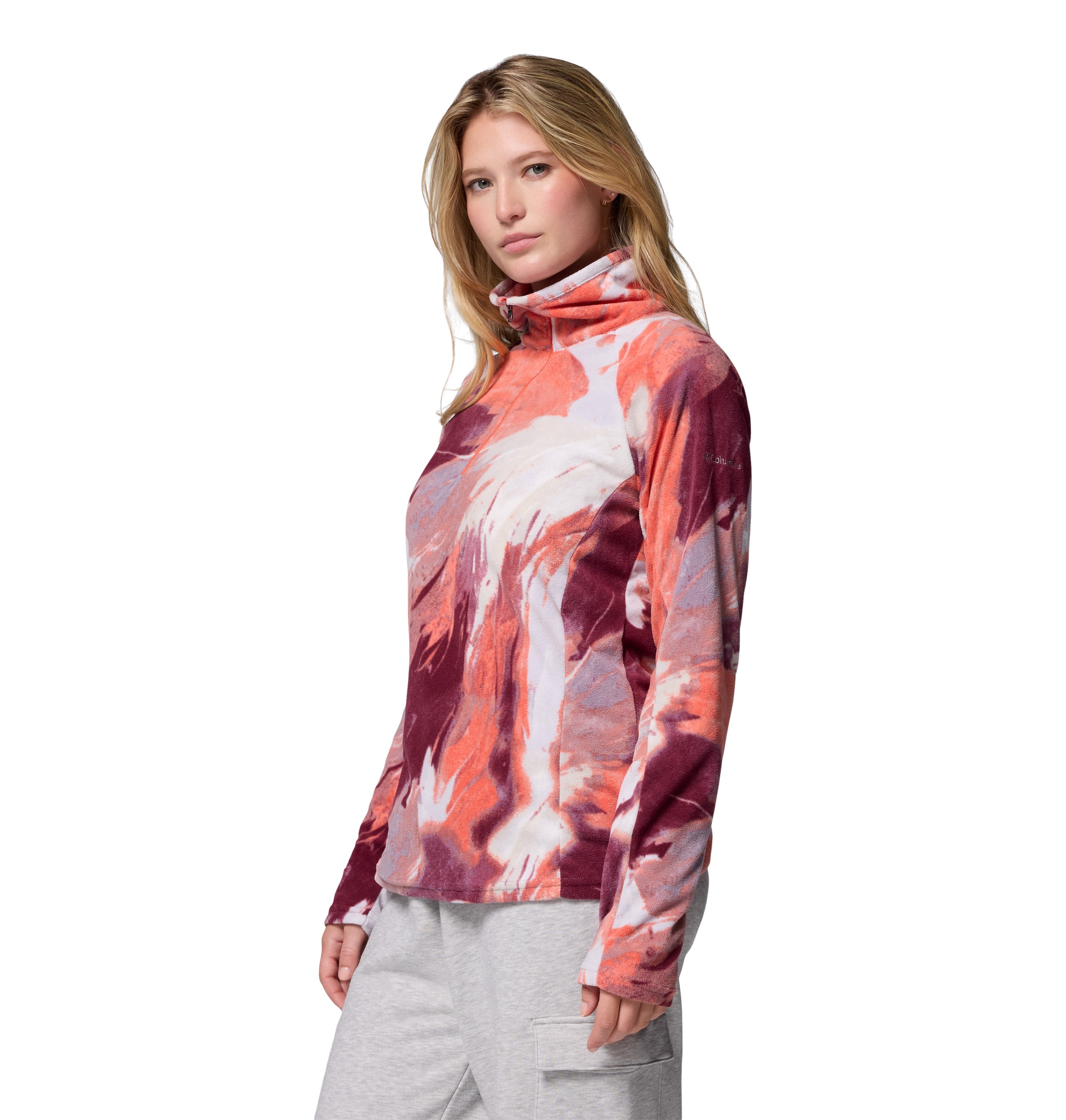 Columbia Fleecepullover "GLACIAL IV PRINT 1/2 ZIP", (1 tlg.) günstig online kaufen