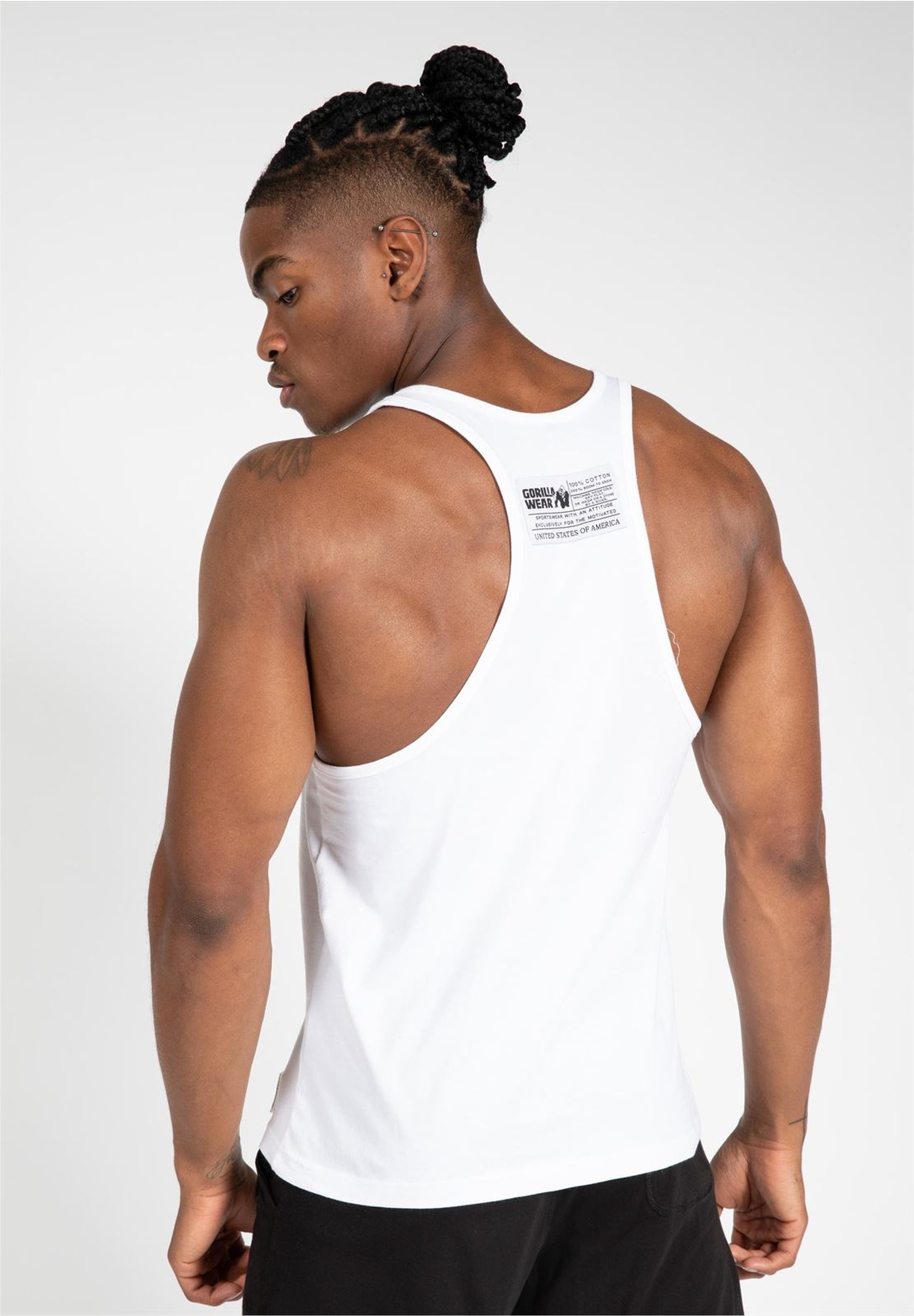 Gorilla Wear Muskelshirt, mit großem Marken-Frontprint