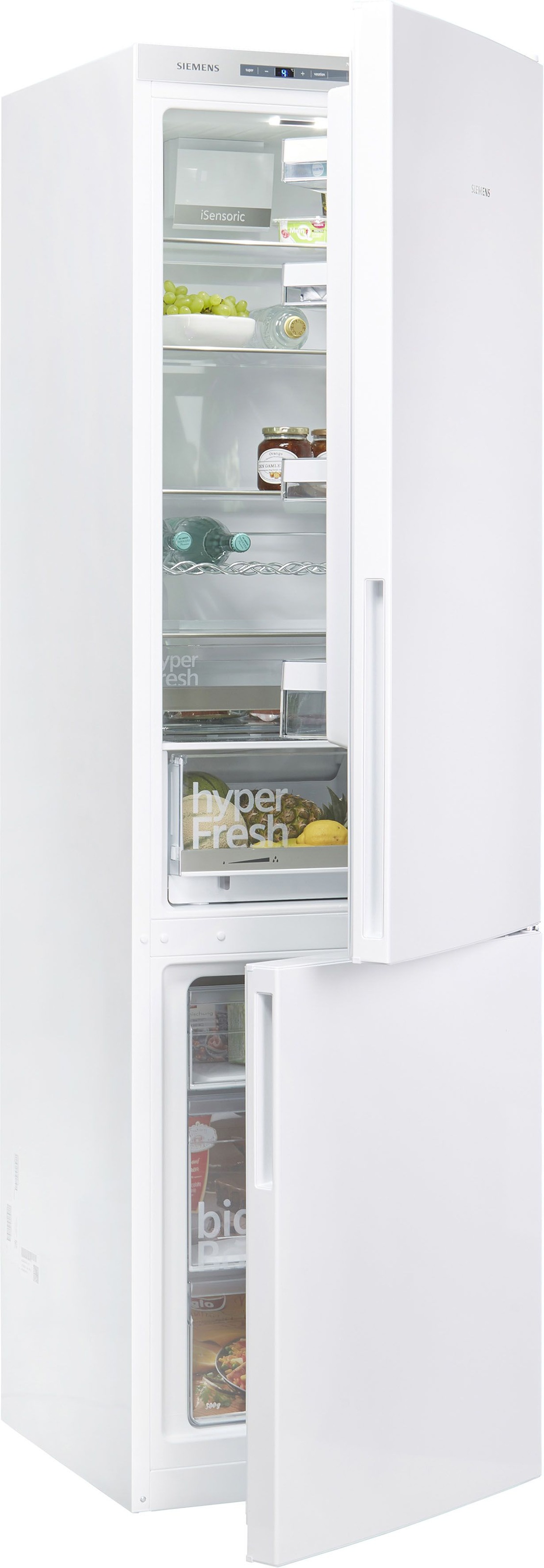 SIEMENS Kühl-/Gefrierkombination "KG39EAWCA" 201 cm hoch 60 cm breit lowFro günstig online kaufen
