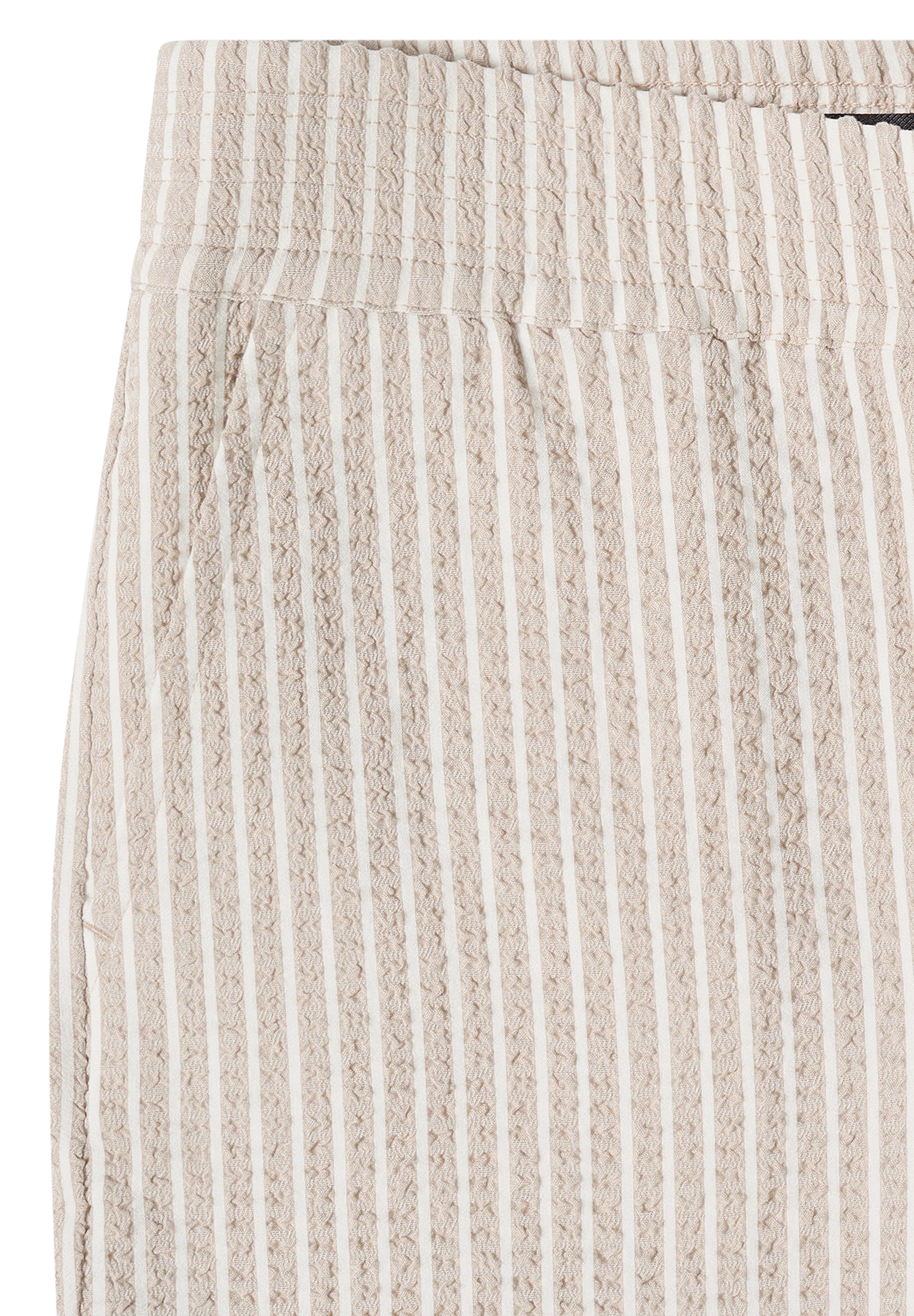 Cecil 7/8-Hose  mit gestreiftem Seersucker-Look