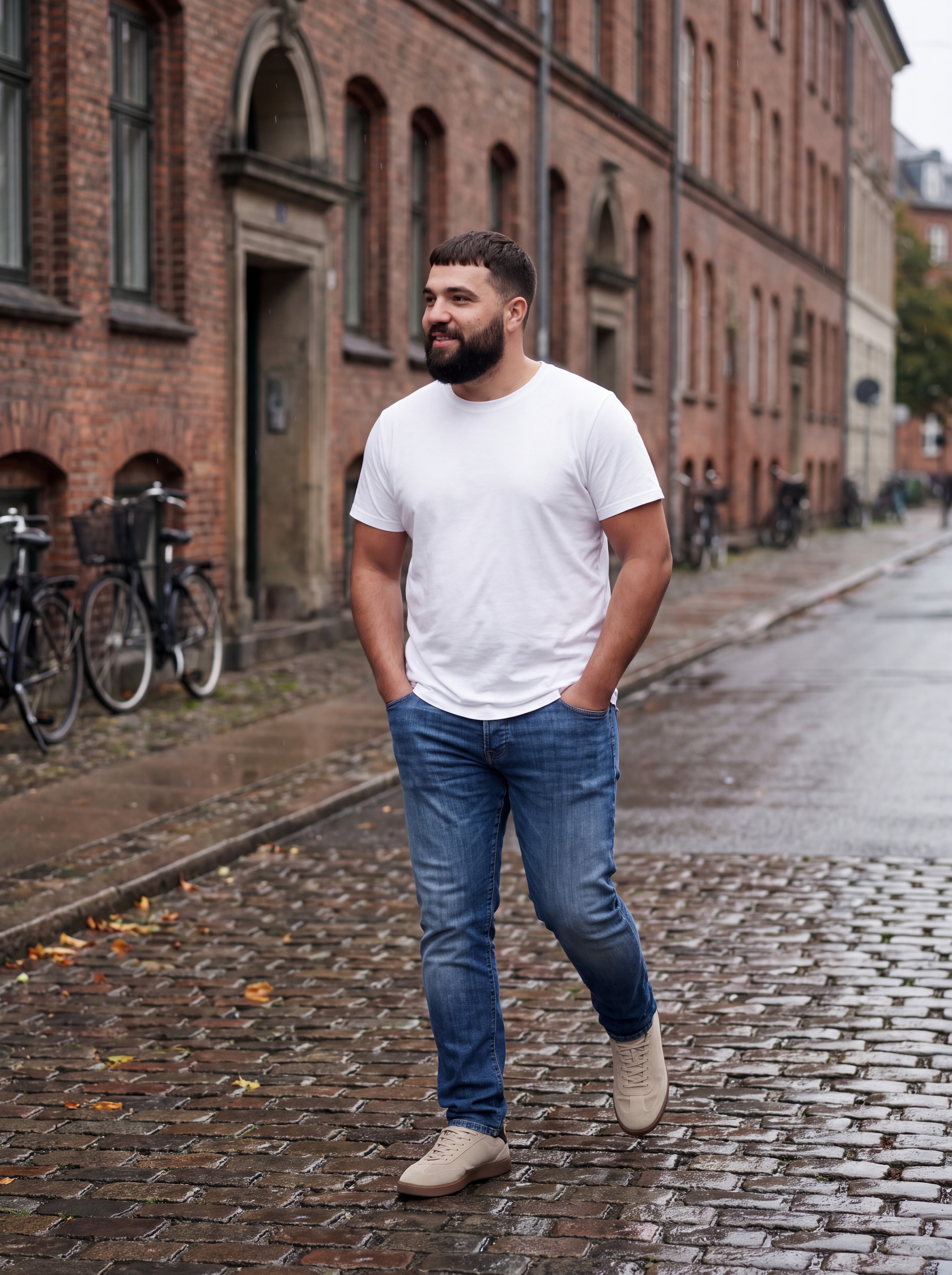 Jack & Jones PlusSize Slim-fit-Jeans »JJIGLENN JJFOX 50SPS CB 036 NOOS PLS«