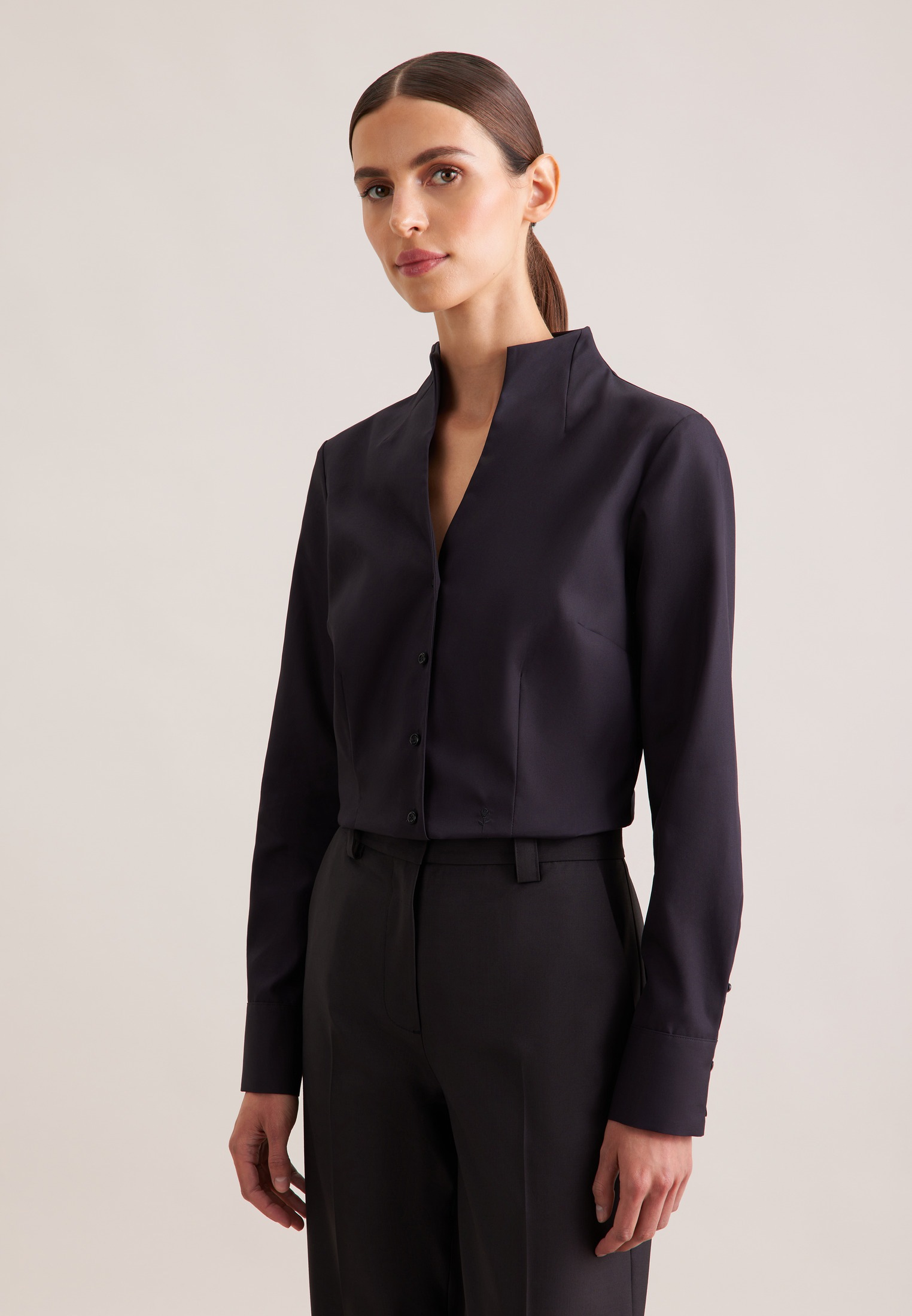 seidensticker Klassische Bluse 1/1 Uni günstig online kaufen