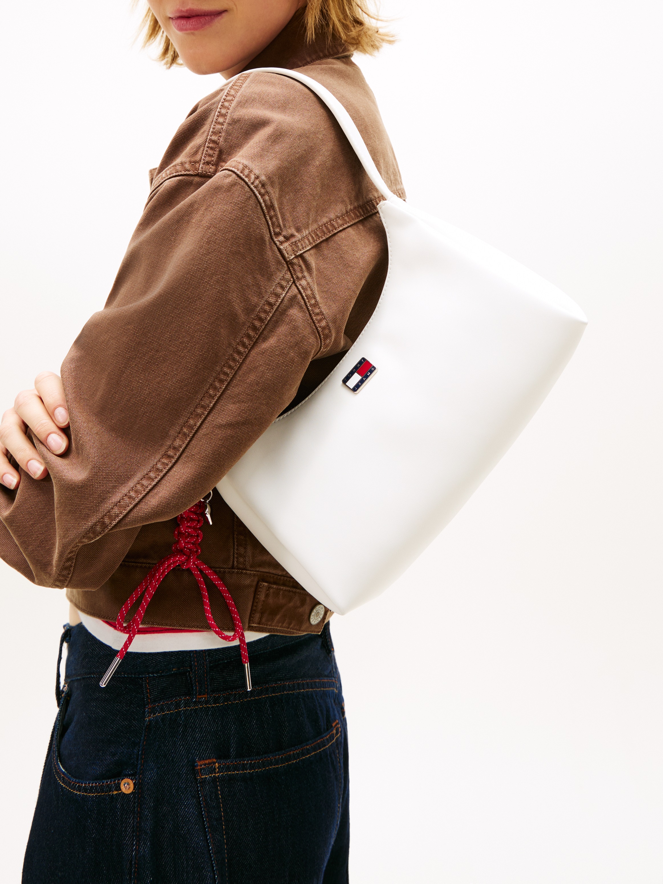 Tommy Jeans Schultertasche "TJW CITY CHARM SHOULDER BAG" Damen Schultertasc günstig online kaufen