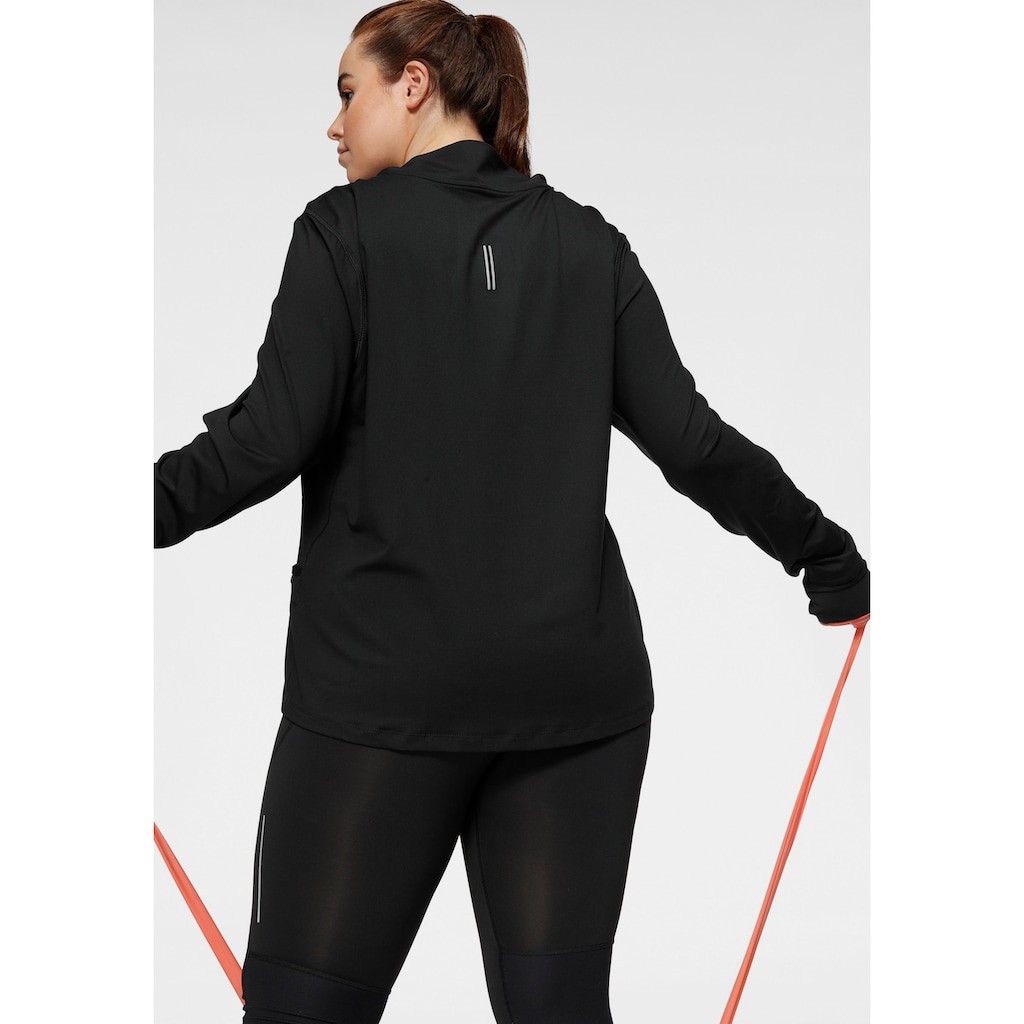 Nike Laufshirt »Element Women's 1/-Zip Running Top (Plus Size)«