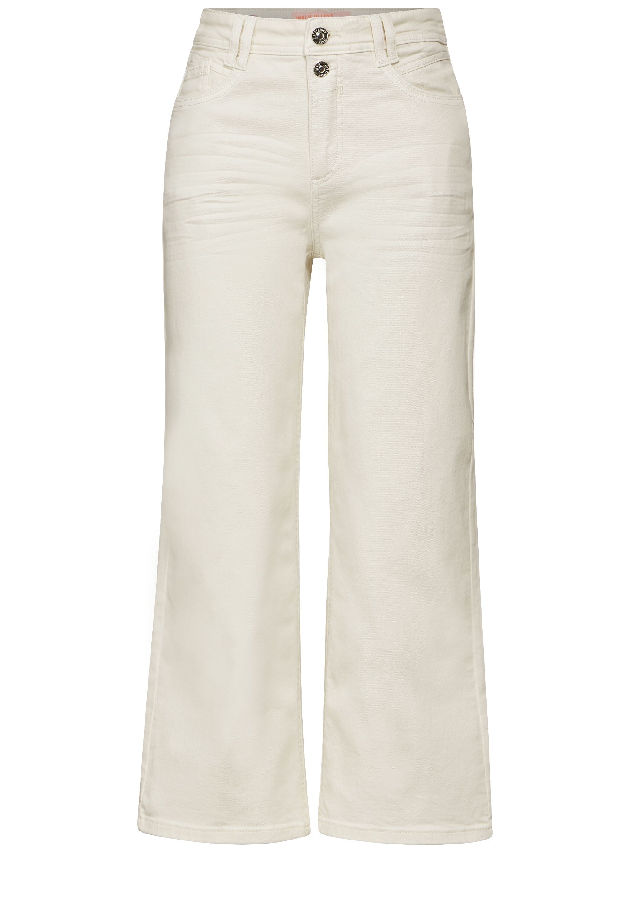 STREET ONE Comfort-fit-Jeans, mit Wide Legs