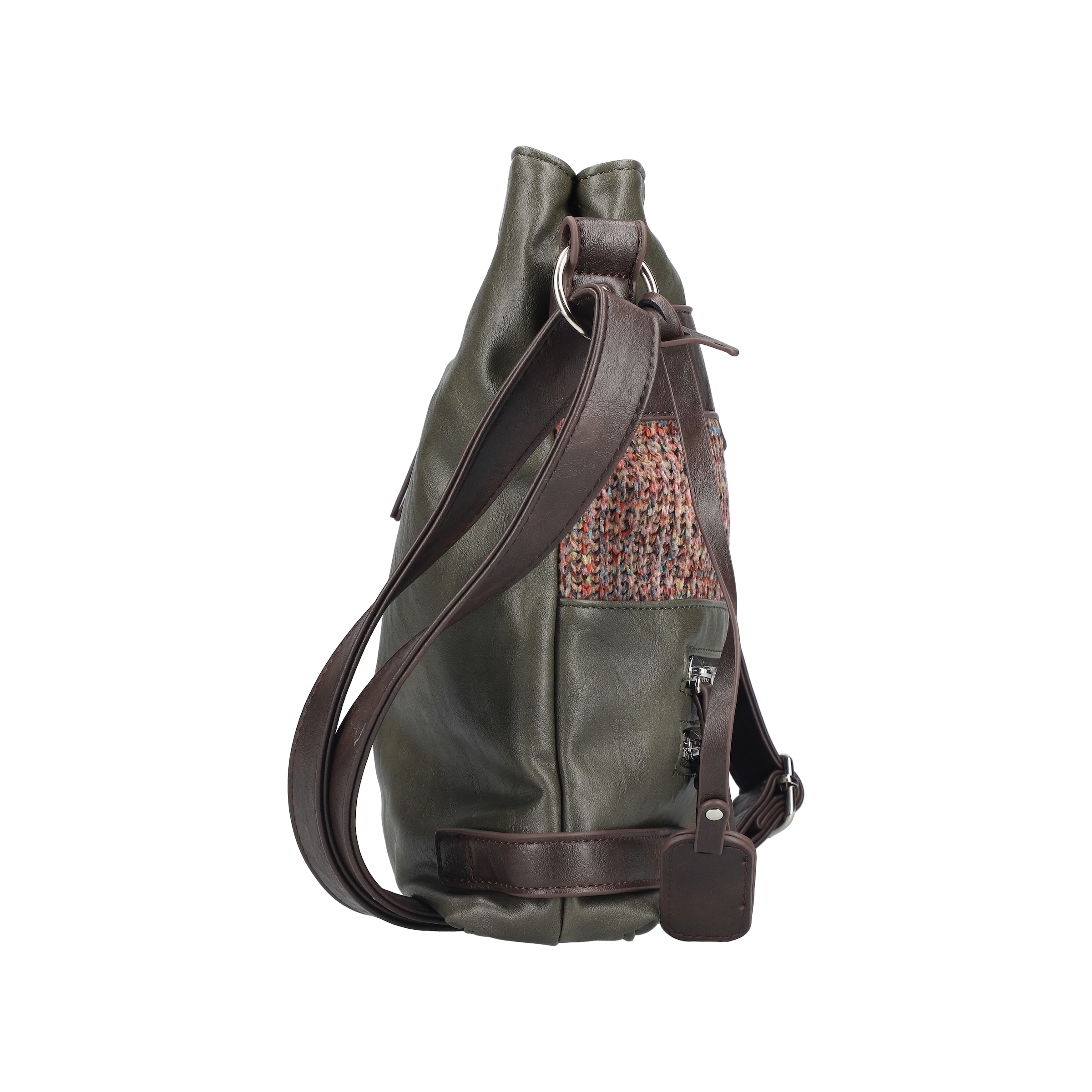 Rieker Umhängetasche Schultertasche, Damen-Tasche mit praktischem Reißverschluss-Rückfach