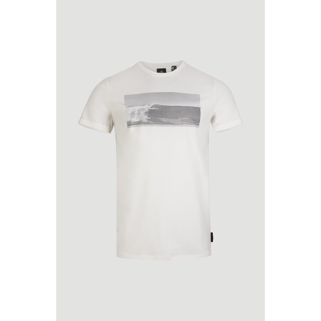 Herrenmode Shirts O'Neill T-Shirt »Framed Hybrid« weiß Herrenmode Shirts O'Neill T-Shirt »Framed Hybrid« weiß