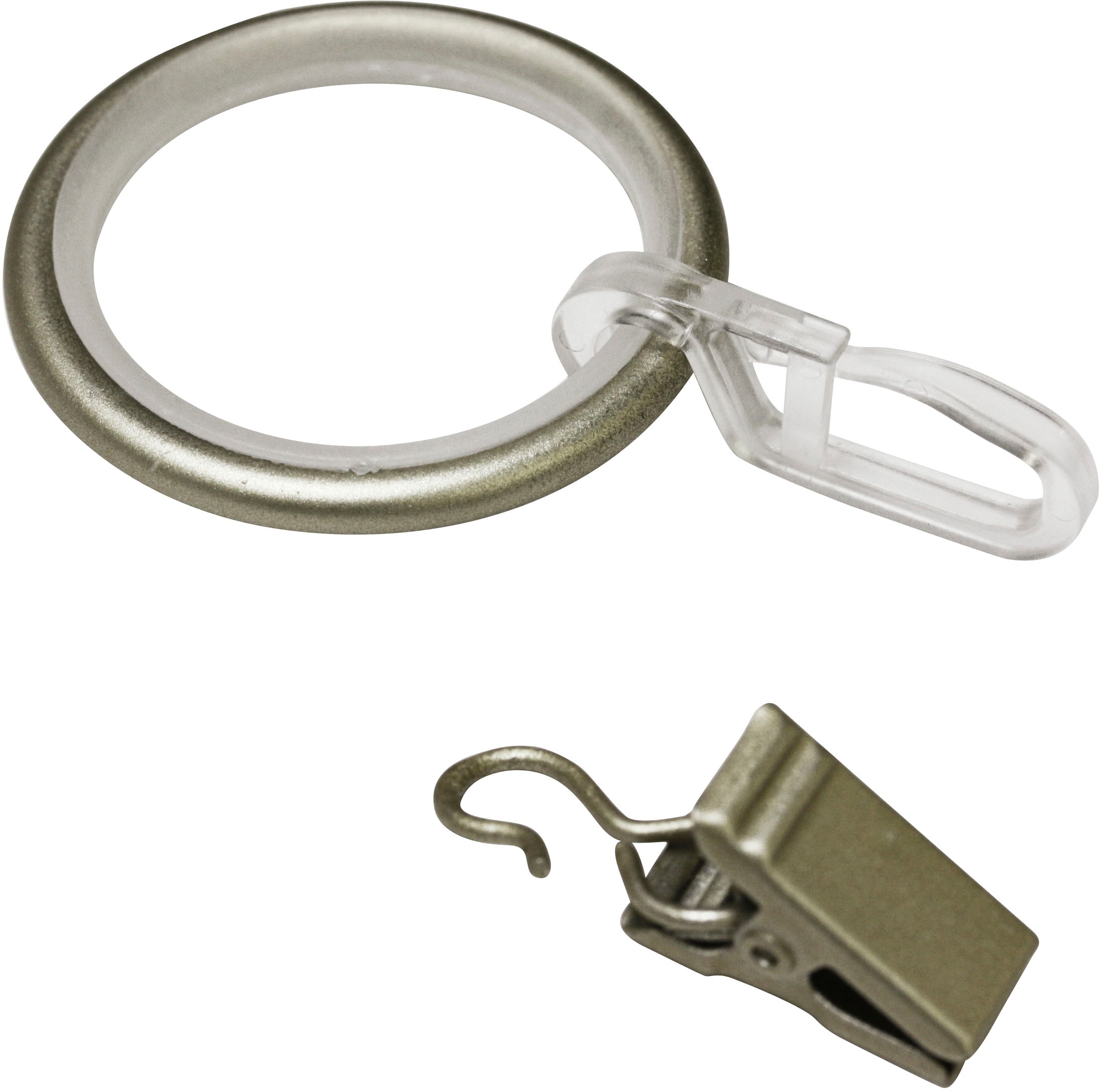 GARDINIA Gardinenring "Kira mit Gleiteinlage" Serie Gardinenstange Kira günstig online kaufen