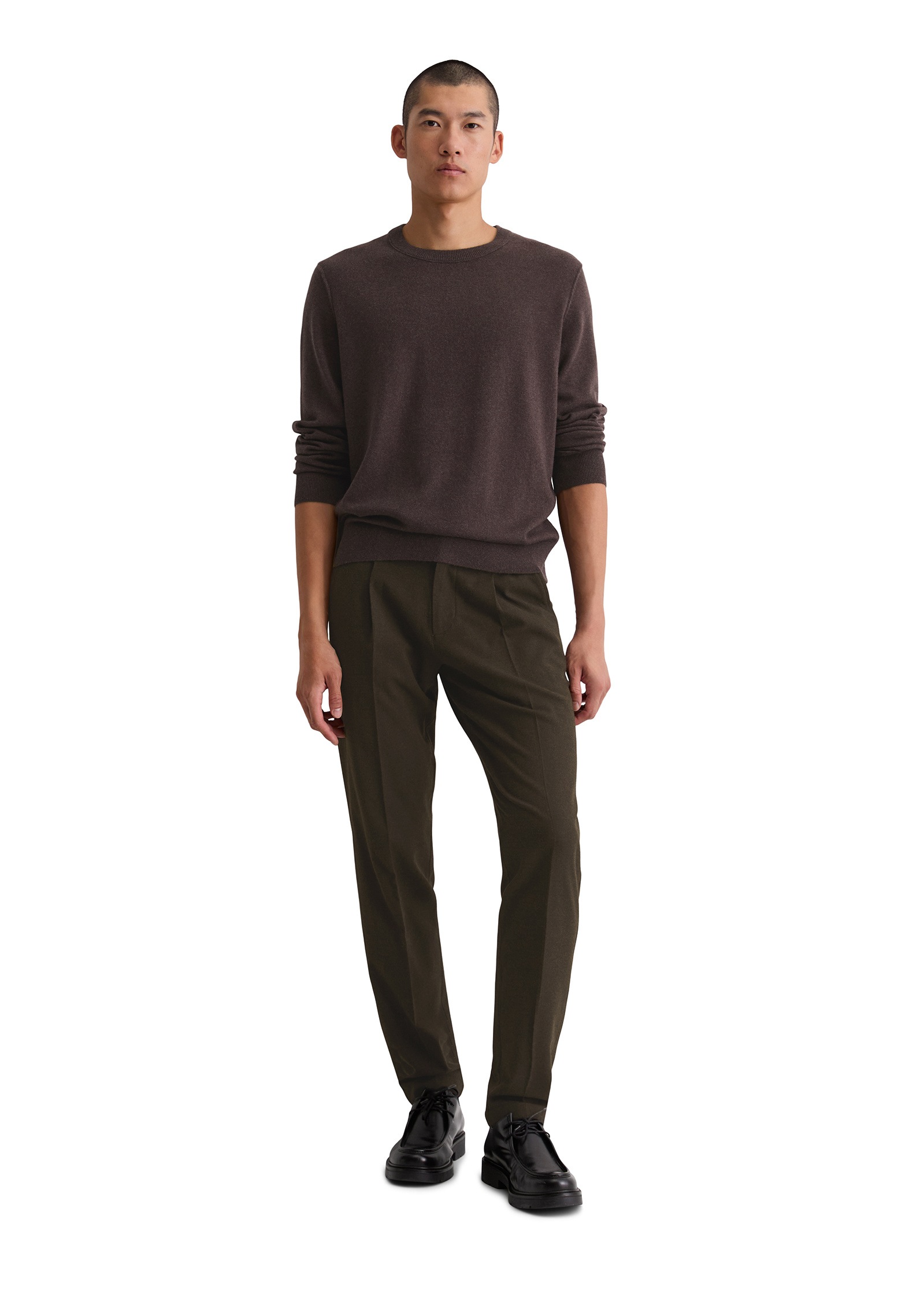 Marc O'Polo Rundhalspullover »aus feinstem Kaschmir«