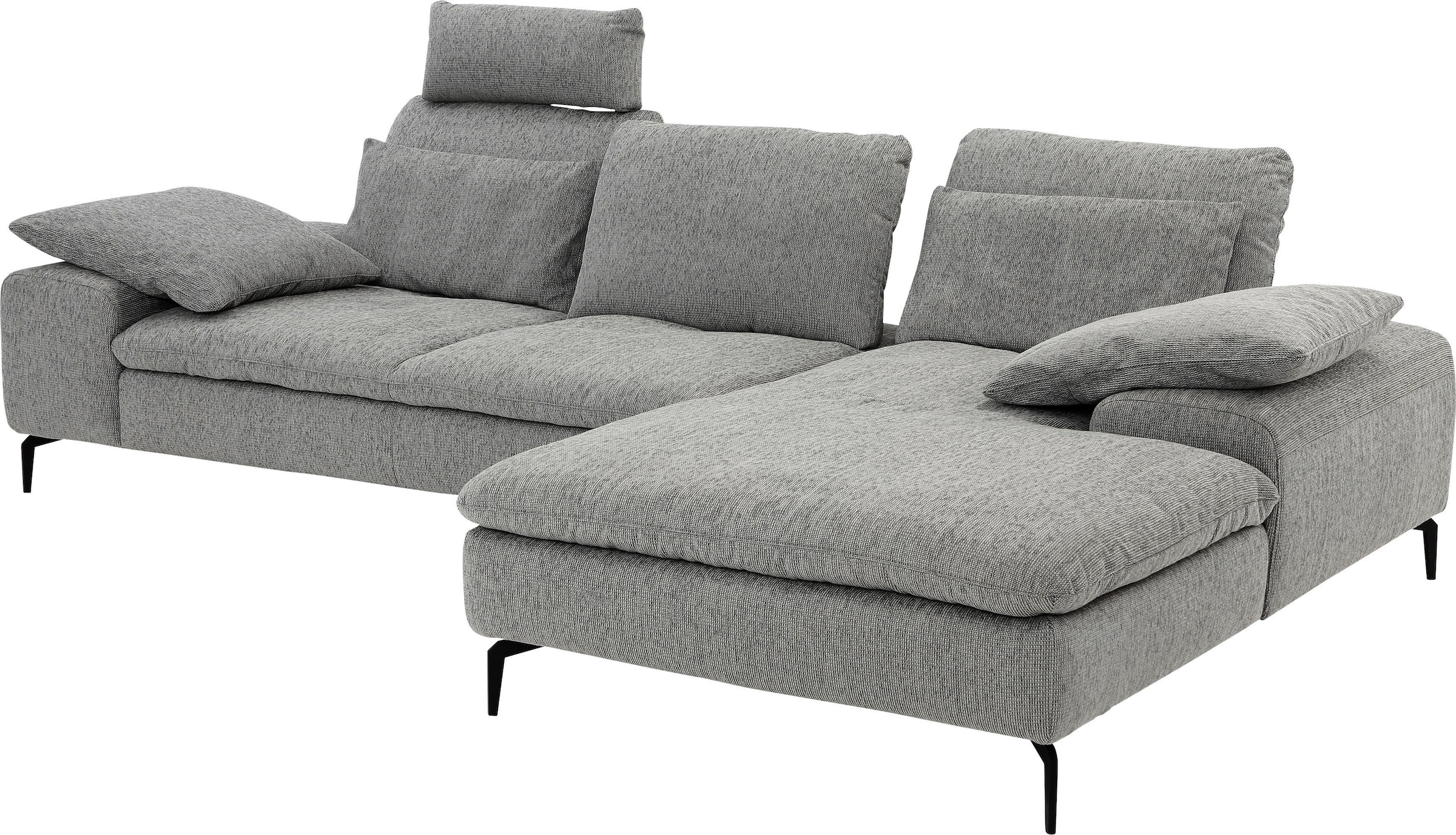 W.SCHILLIG Ecksofa "valentinoo", (Set), inklusive Hocker, mit Sitztiefenver günstig online kaufen