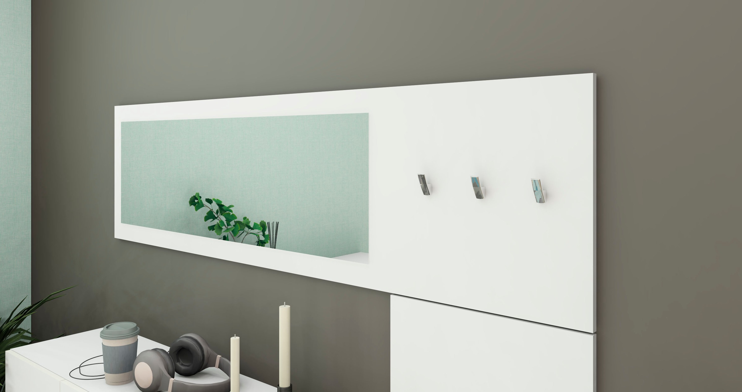 Thumbnail - borchardt Möbel Garderobenpaneel "Vaasa" Breite 166 cm