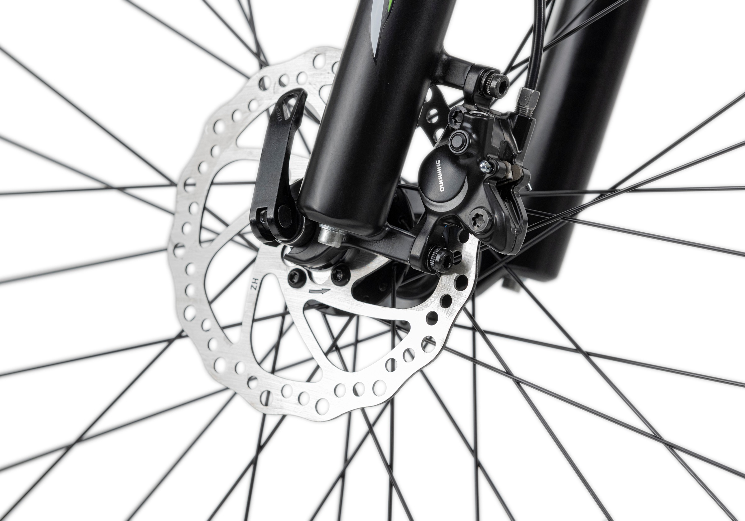 KS Cycling Mountainbike »Hardtail 27,5'' Plus Xceed Schwarz-Grün 24 Gänge« 24 Gang Kettenschaltung