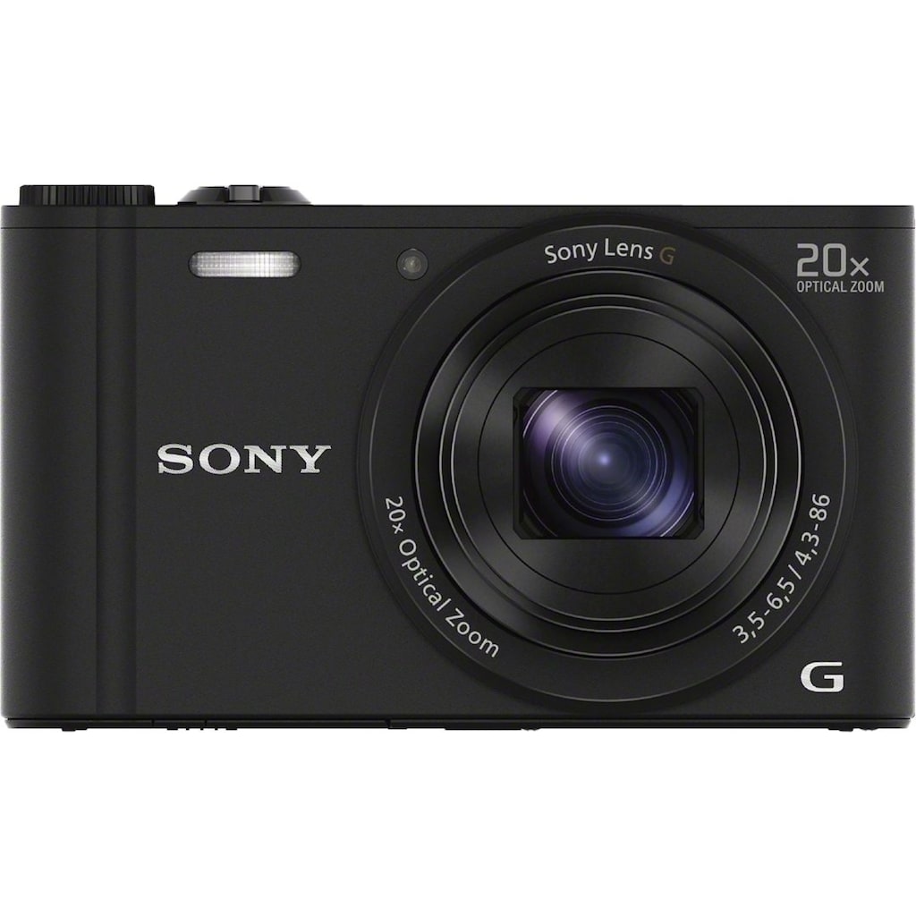 Sony Superzoom-Kamera »Cyber-Shot DSC-WX350«, 25mm Sony G, 18,2 MP, 20 fachx opt. Zoom, WLAN (Wi-Fi)