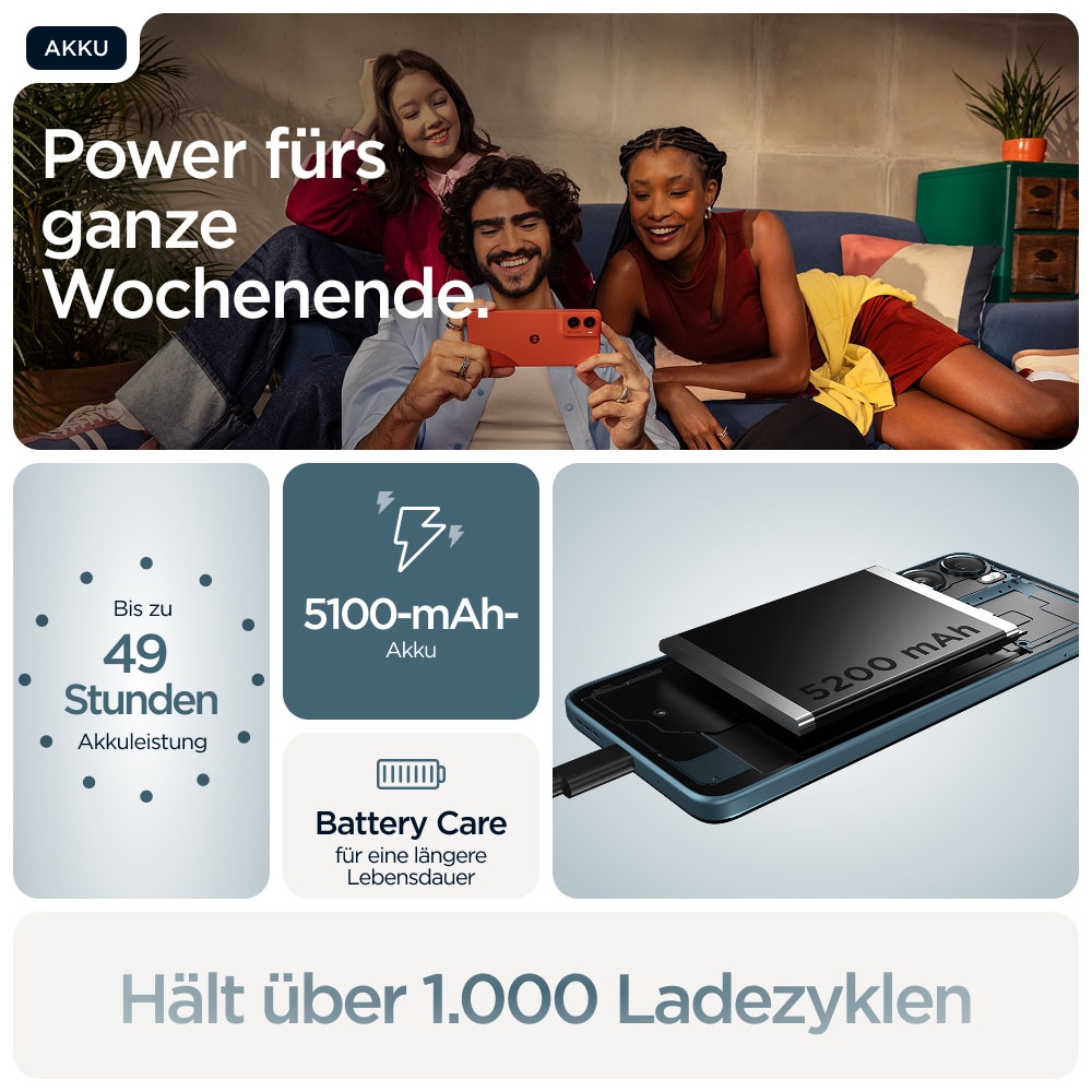 Motorola Smartphone »moto g06« PANTONE® Tapestry