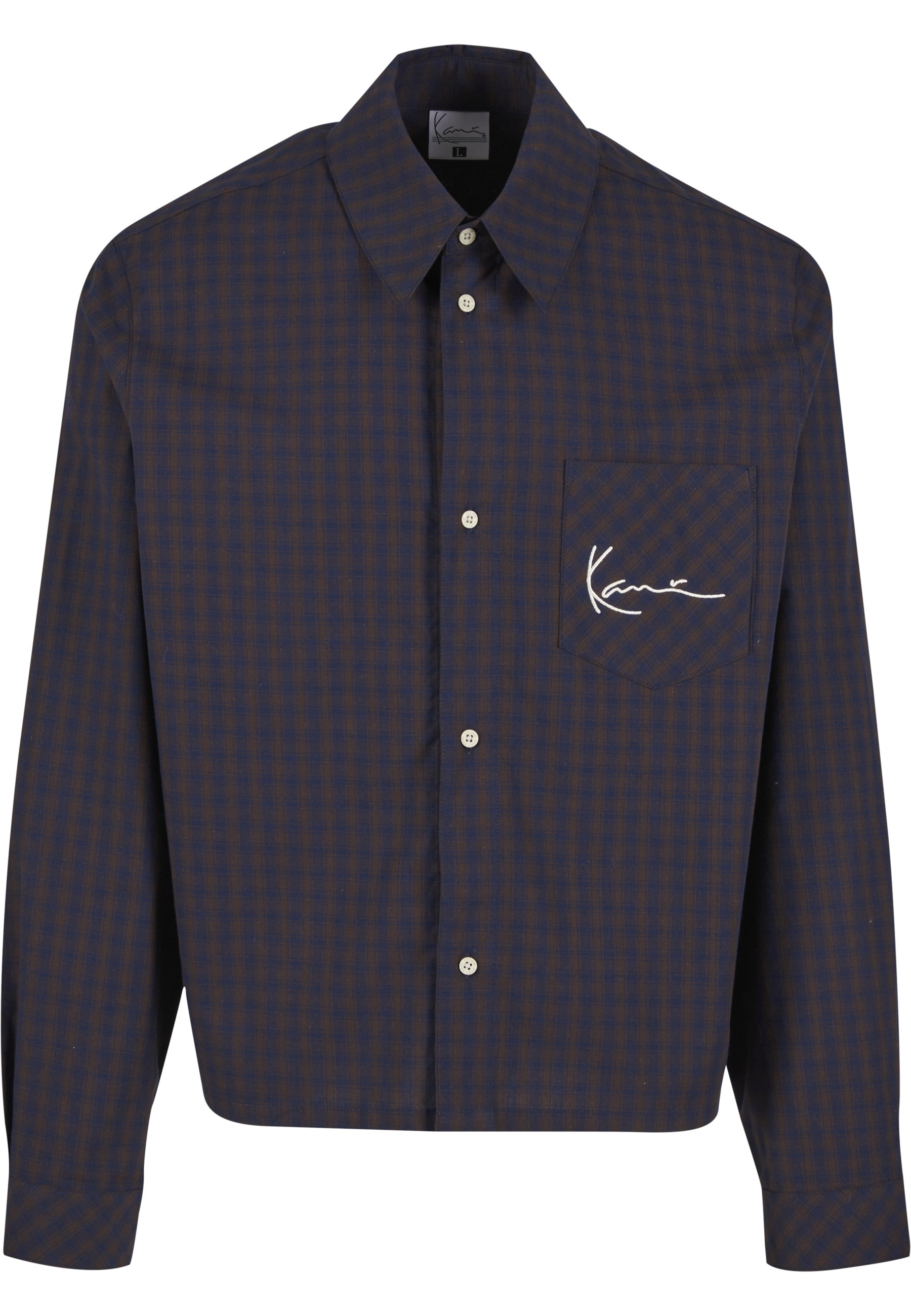 Karl Kani Langarmhemd »Karl Kani Signature Check Boxy Shirt« 1