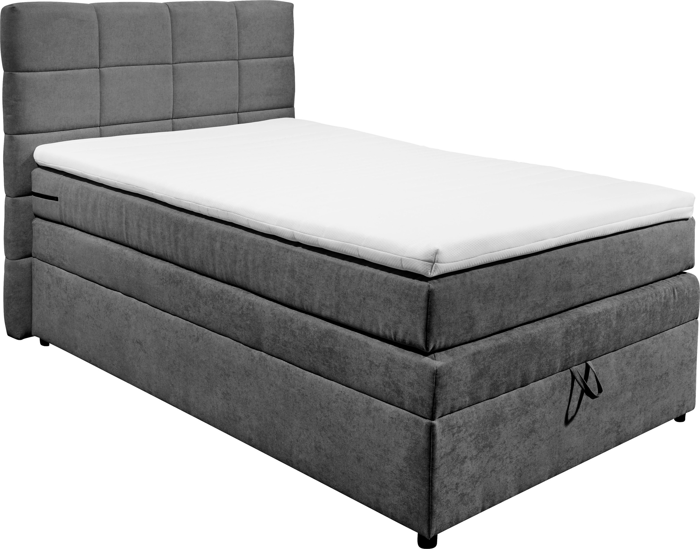 ED EXCITING DESIGN Boxspringbett "Tacoma", inkl. Bettkasten und Topper günstig online kaufen