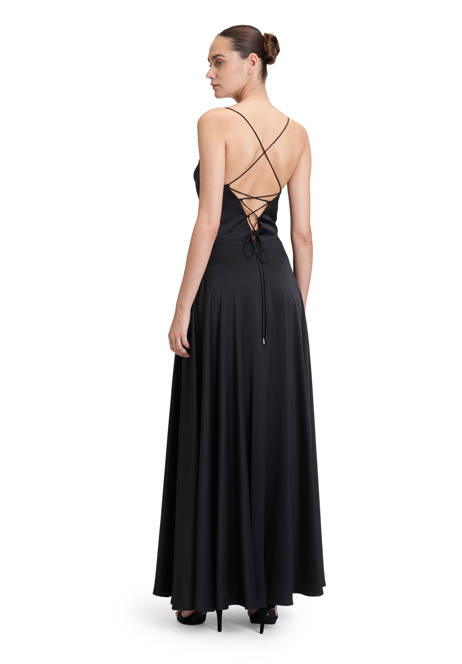 Vera Mont Abendkleid »Vera Mont Abendkleid mit Wasserfallausschnitt«, Material
