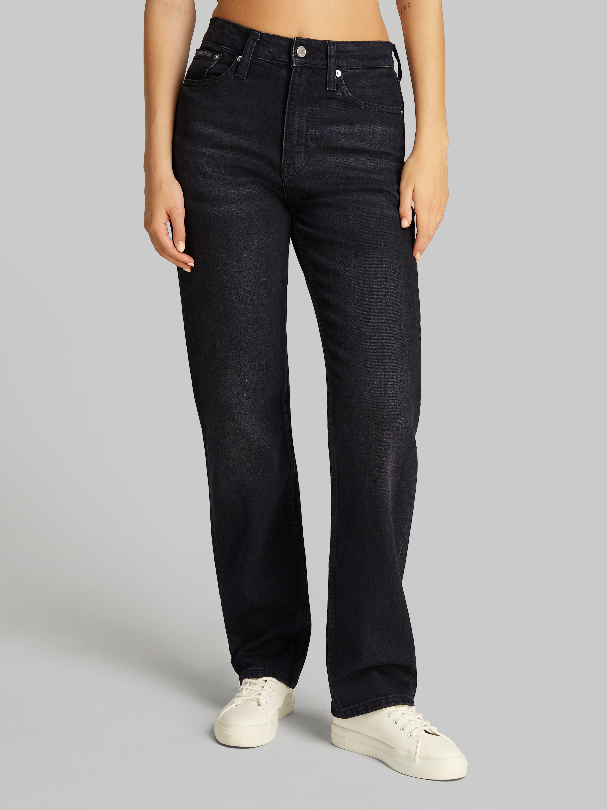 Calvin Klein Jeans Straight-Jeans »HIGH RISE STRAIGHT«, im 5-Pocket-Style