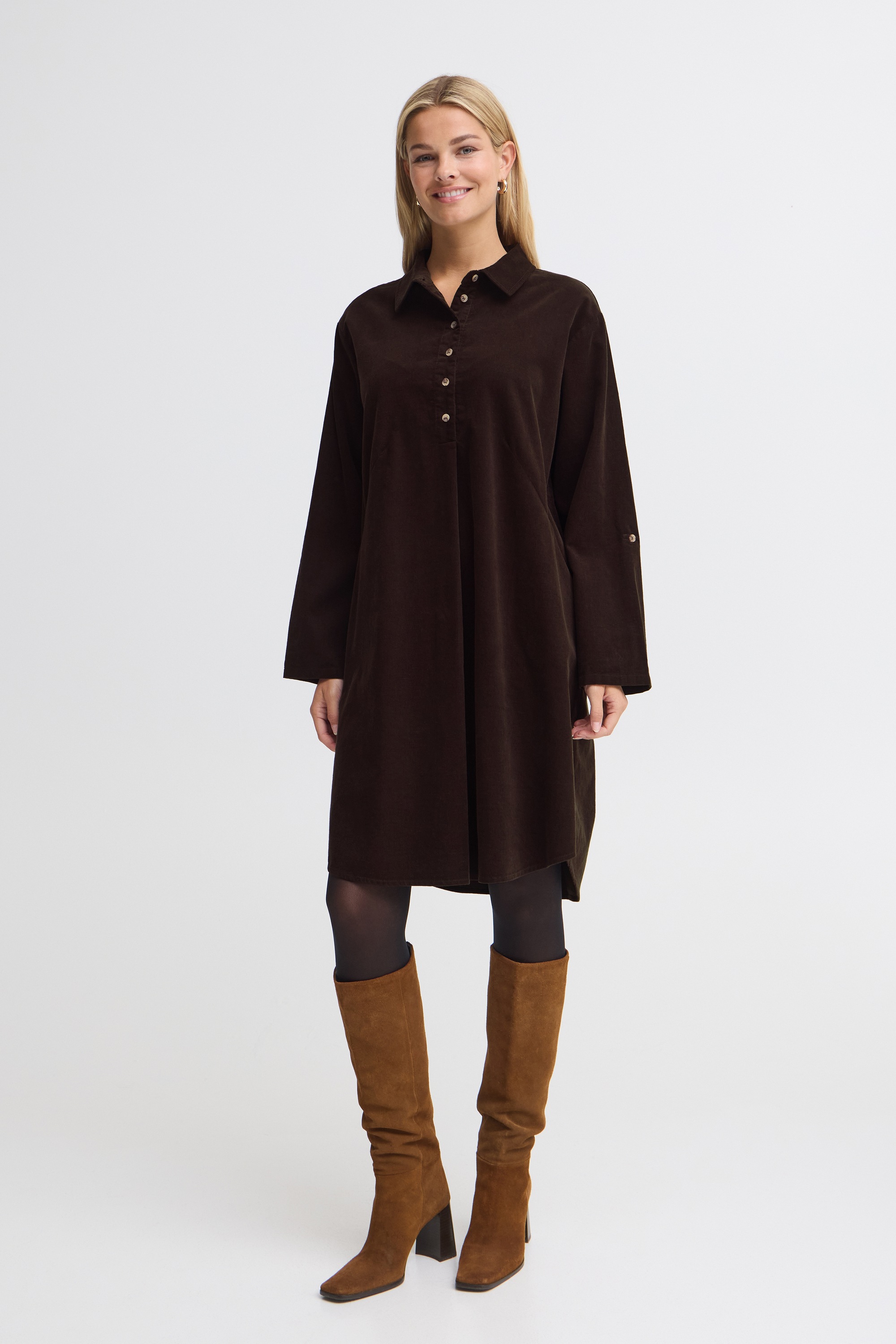 fransa Midikleid »Damen Casual FRCORY«