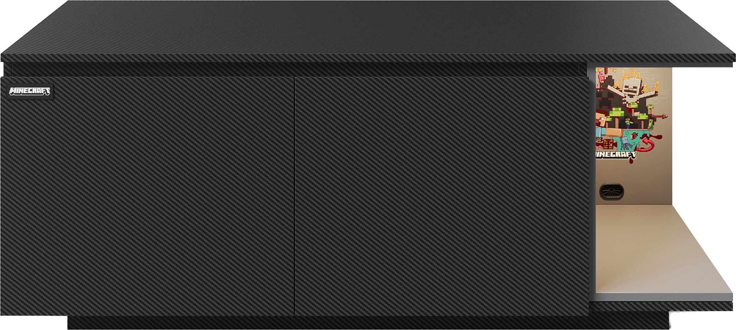 Phoenix Lowboard »Minecraft Lowboard« inkl Beleuchtung