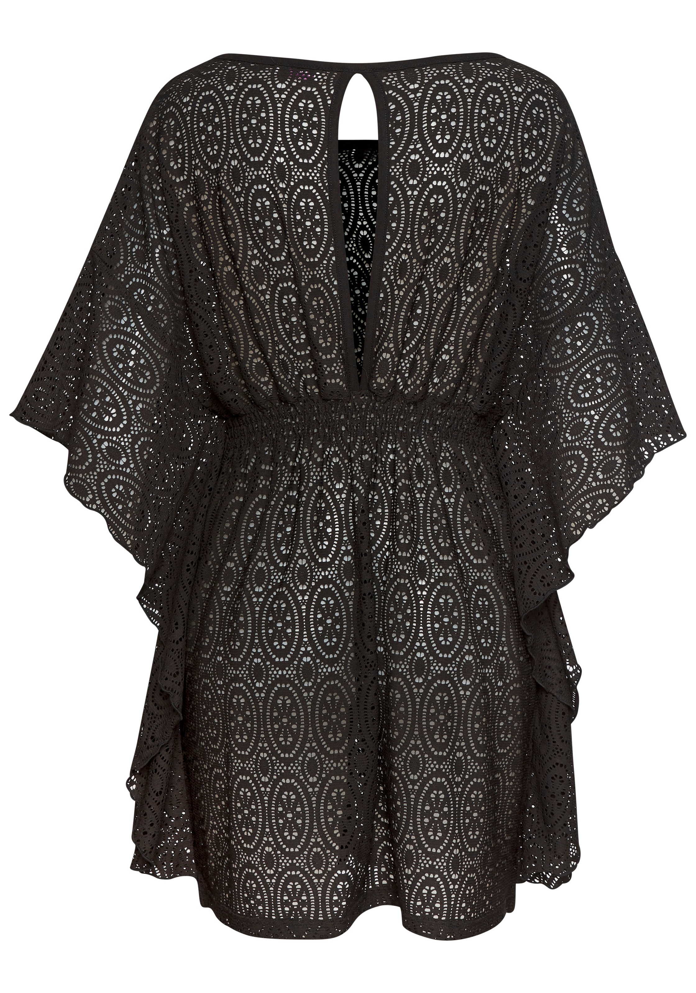 Lascana Long Blouse Women's Black 46 3