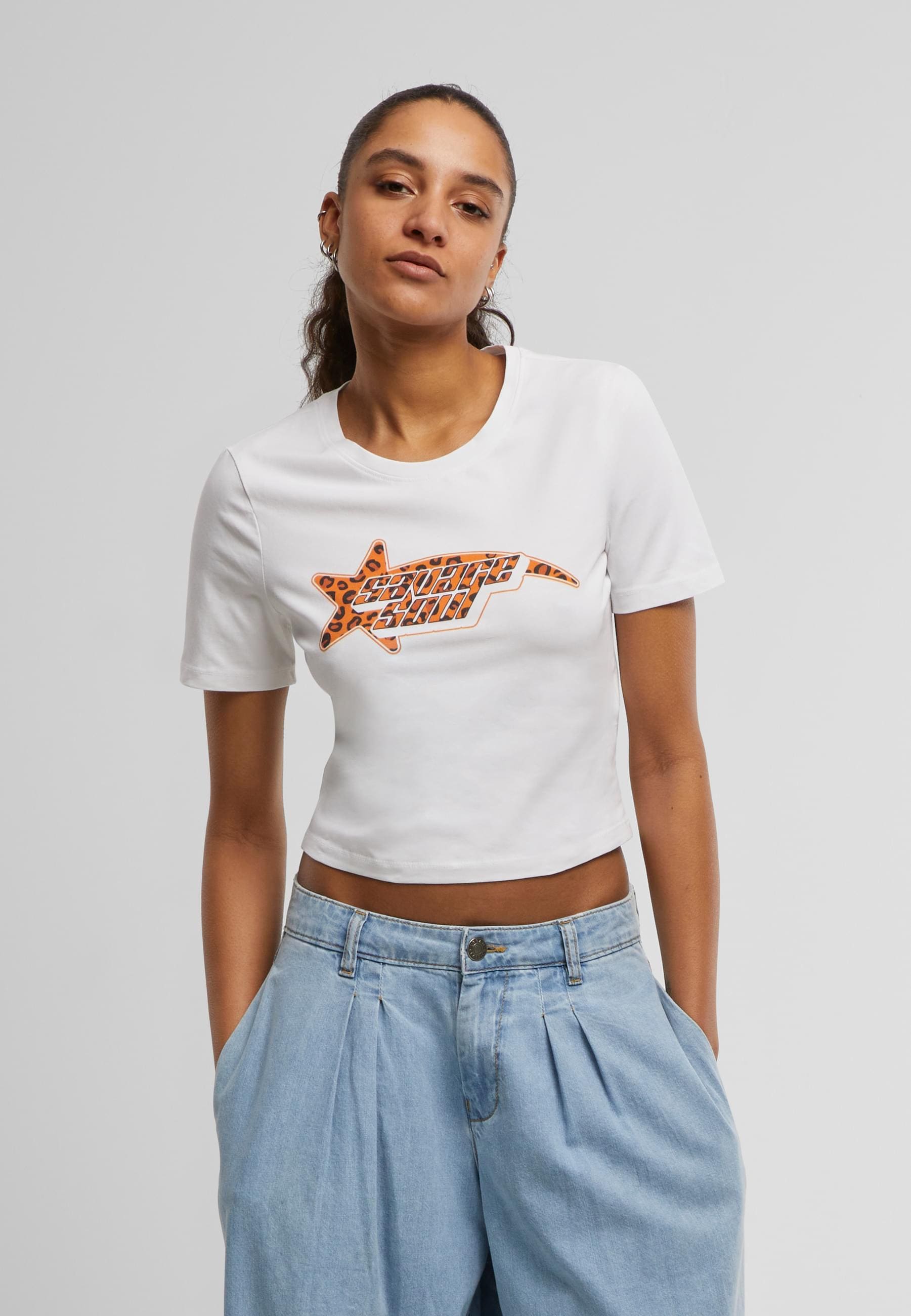 Miss Tee T-Shirt »Miss Tee Savage Soul Leo Tee«, (1 tlg.)