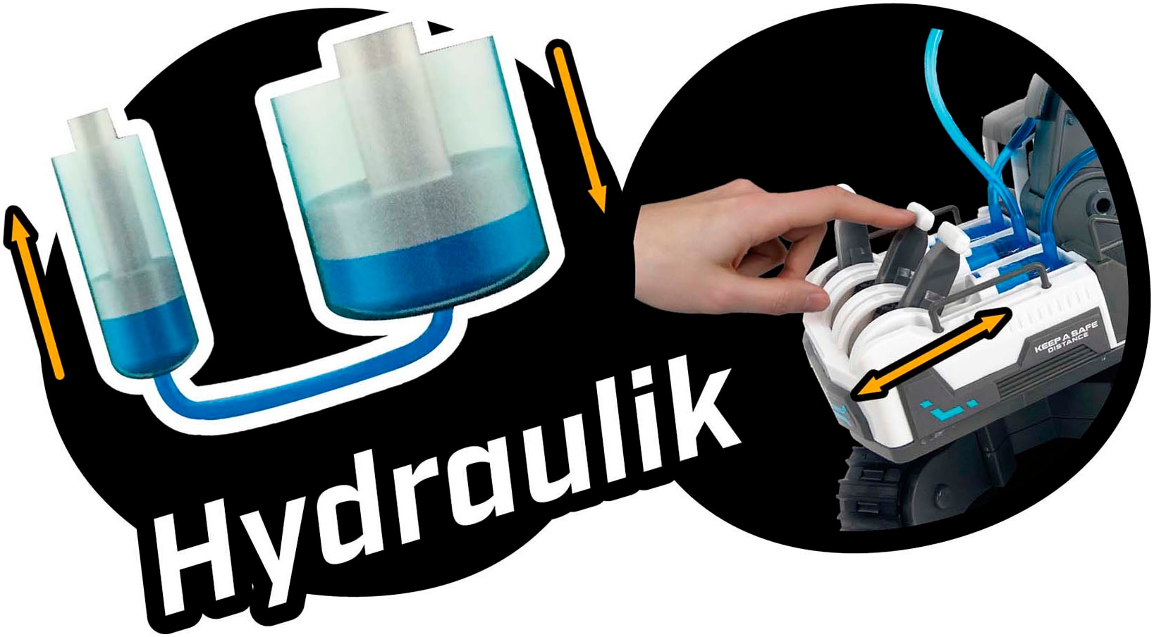 Revell® Spielzeug-Adventskalender »Engineers Hydraulischer Bagger«, ab 8 Jahren