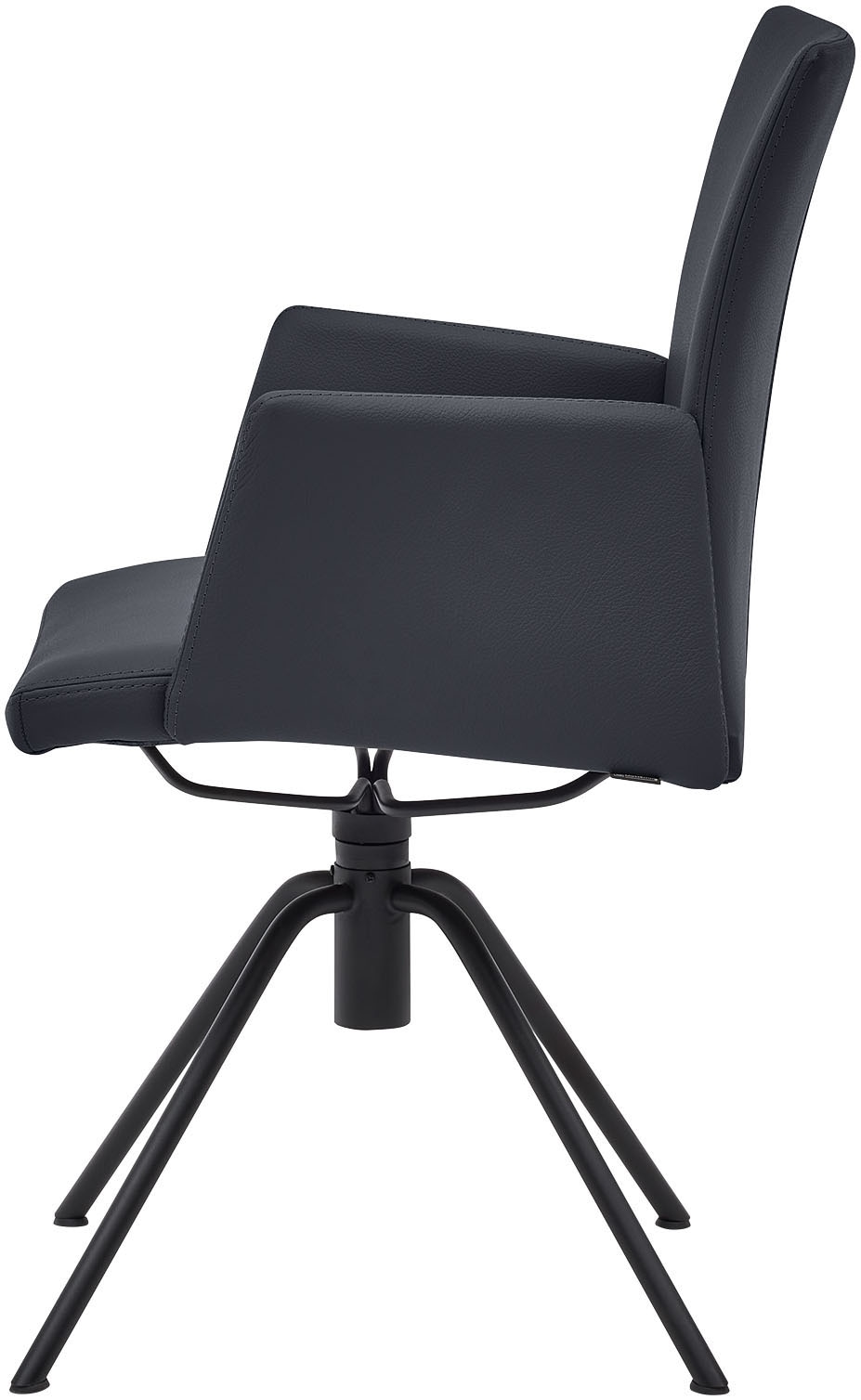 Musterring Armlehnstuhl »Helmond 6710« (Packung) 1 Stk.Drehgestell in schwarz inkl. Rückholfunktion, geschlossene Armlehne