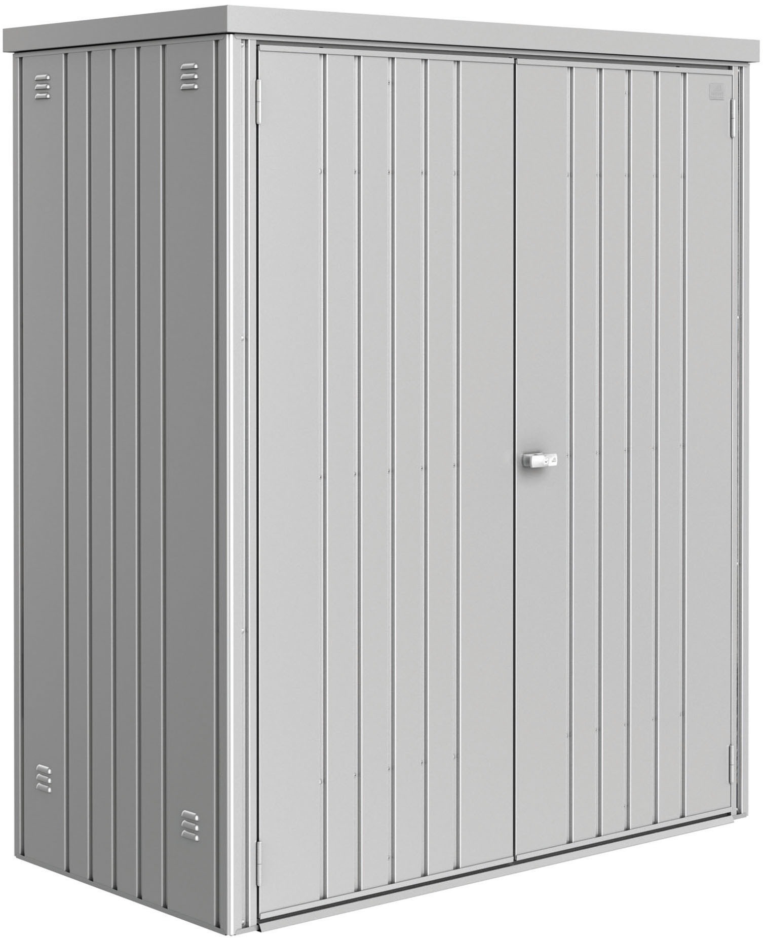 Biohort Garten-Geräteschrank »Gr. 150, verschiedene Farben«, aus Metall mit hohem Nutzwert