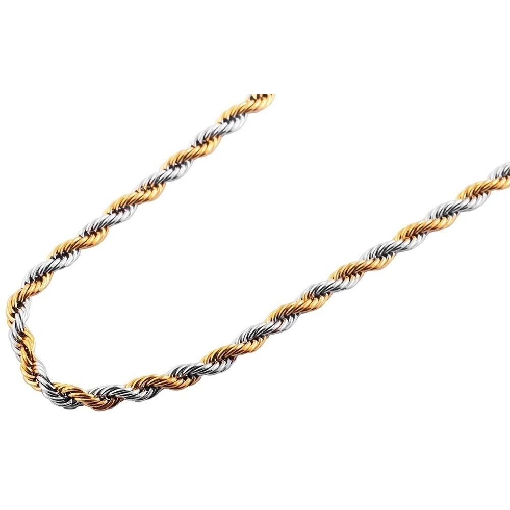 Adelia´s Kette ohne Anhänger »Damen Halskette – Kordelkette aus Edelstahl 60+5« Geschenkidee: zeitlos und vielseitig