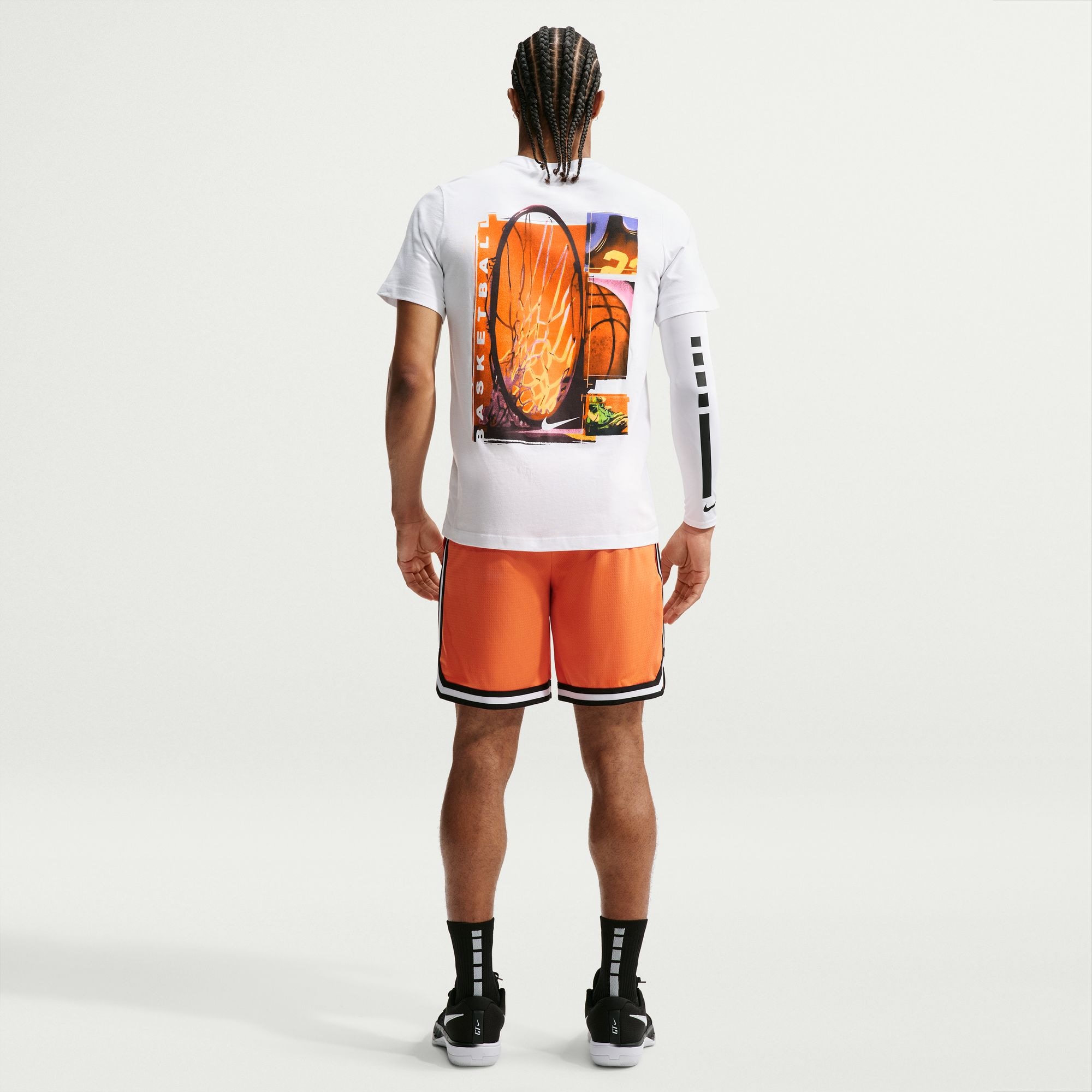 Nike T-Shirt »Nike Men's Basketball T-Shirt« mit Rundhalsausschnitt, aus Baumwolle, normale Länge