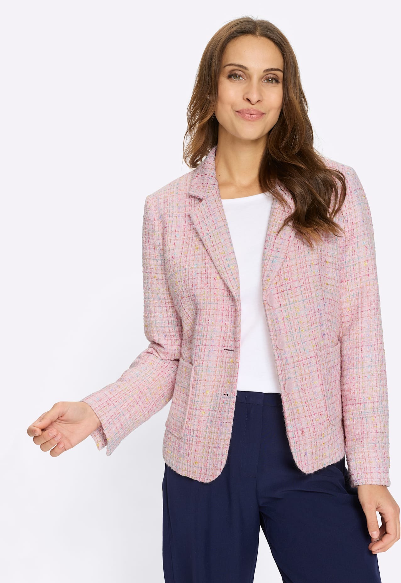 Lady Jackenblazer "Bouclé-Blazer" günstig online kaufen