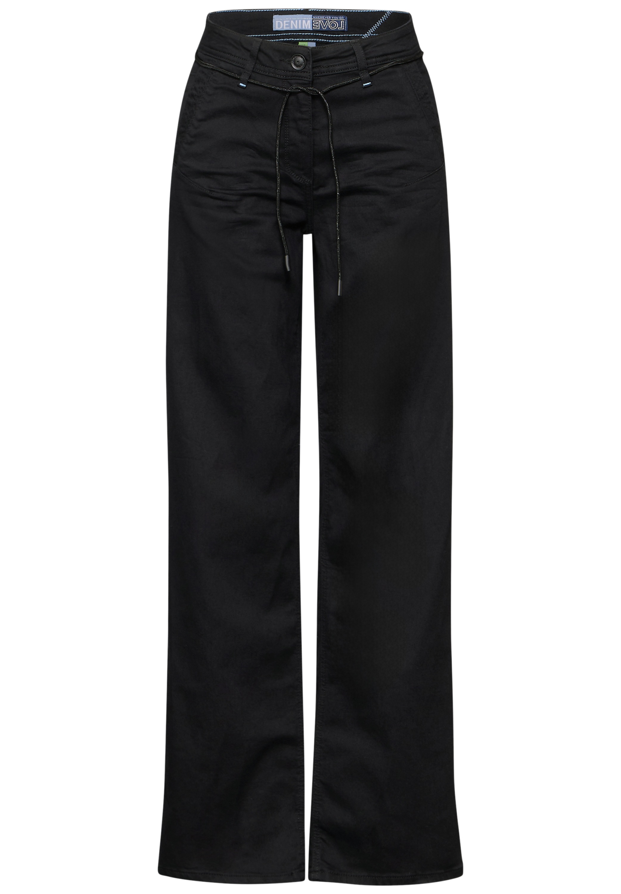 Cecil Loose-fit-Jeans, mit Bindegürtel