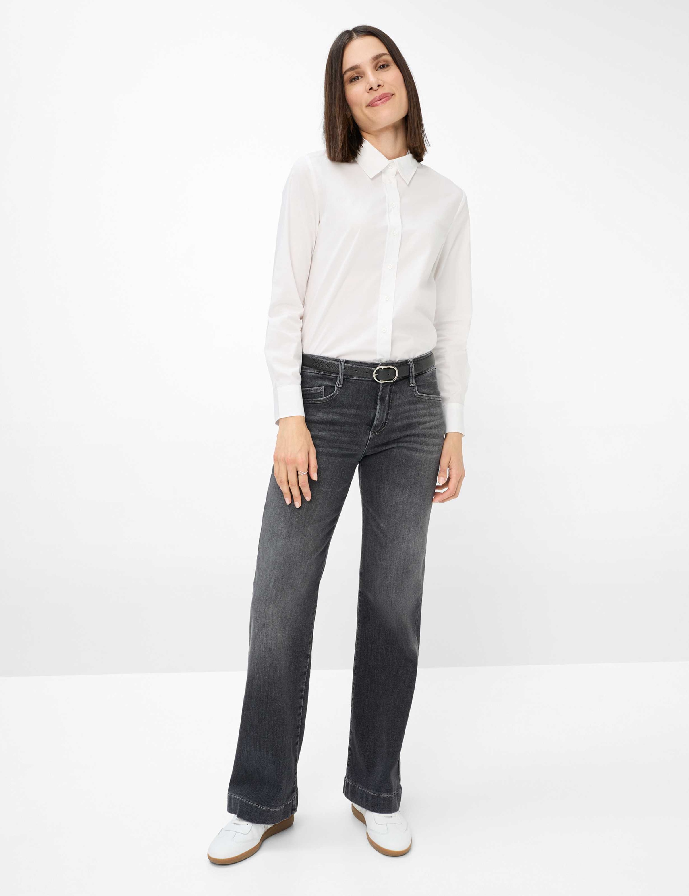 BRAX MAINE 5-Pocket Jeans Women's Gray 48 2