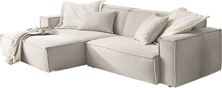 3C Candy Ecksofa "Matteo in elegant, kubischer Formensprache, bequem, L-For günstig online kaufen