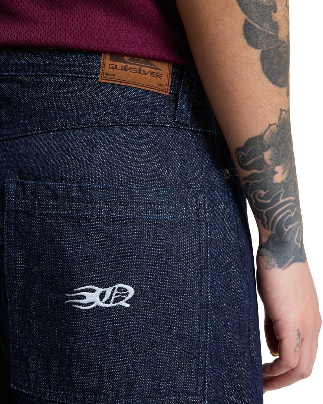 Quiksilver Jeansshorts »Tya Baggy«