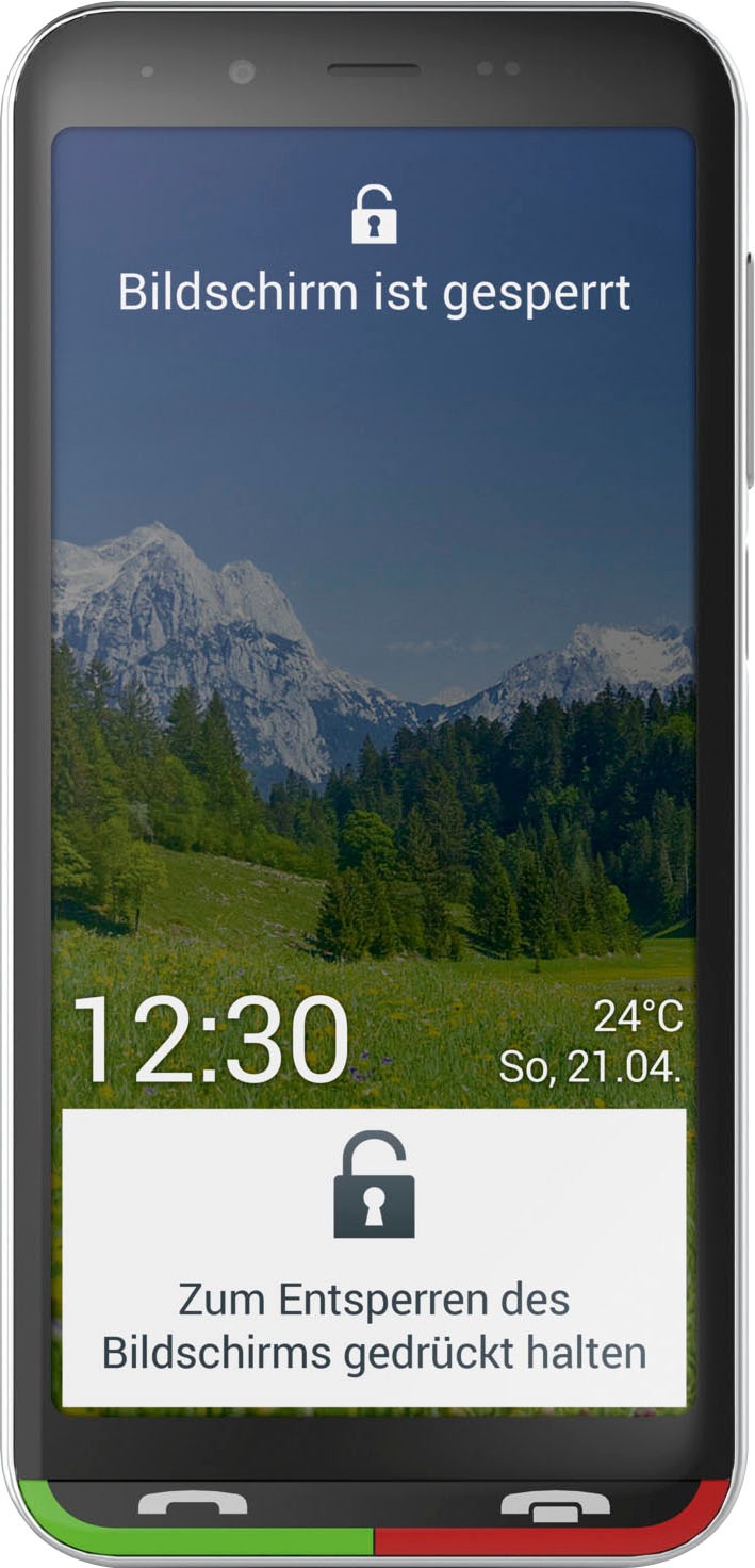 Emporia Smartphone »emporiaSuperEASY«, schwarz, | 13 Speicherplatz, Zoll, cm/4,95 GB 12,57 32 Kamera BAUR MP