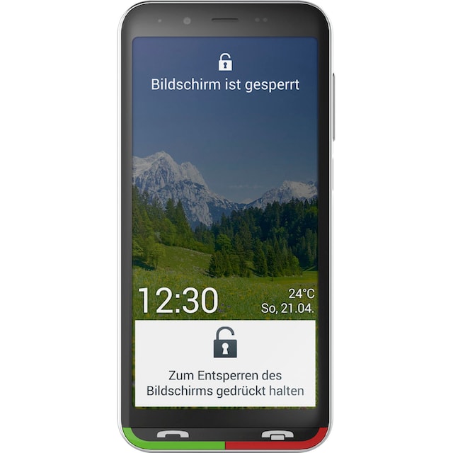 13 Smartphone Emporia »emporiaSuperEASY«, BAUR 12,57 MP Zoll, schwarz, 32 Kamera GB cm/4,95 | Speicherplatz,