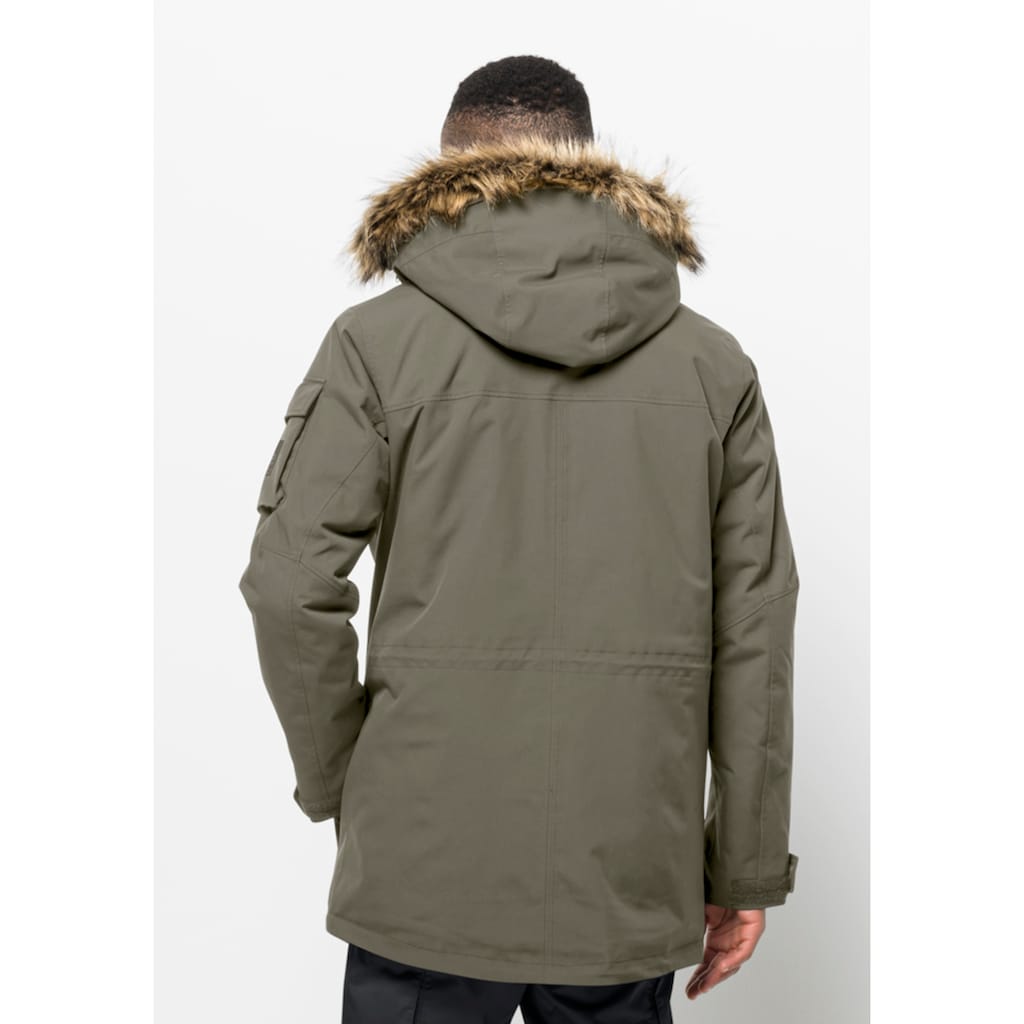 Jack Wolfskin Parka »GLACIER CANYON PARKA«, mit Kapuze