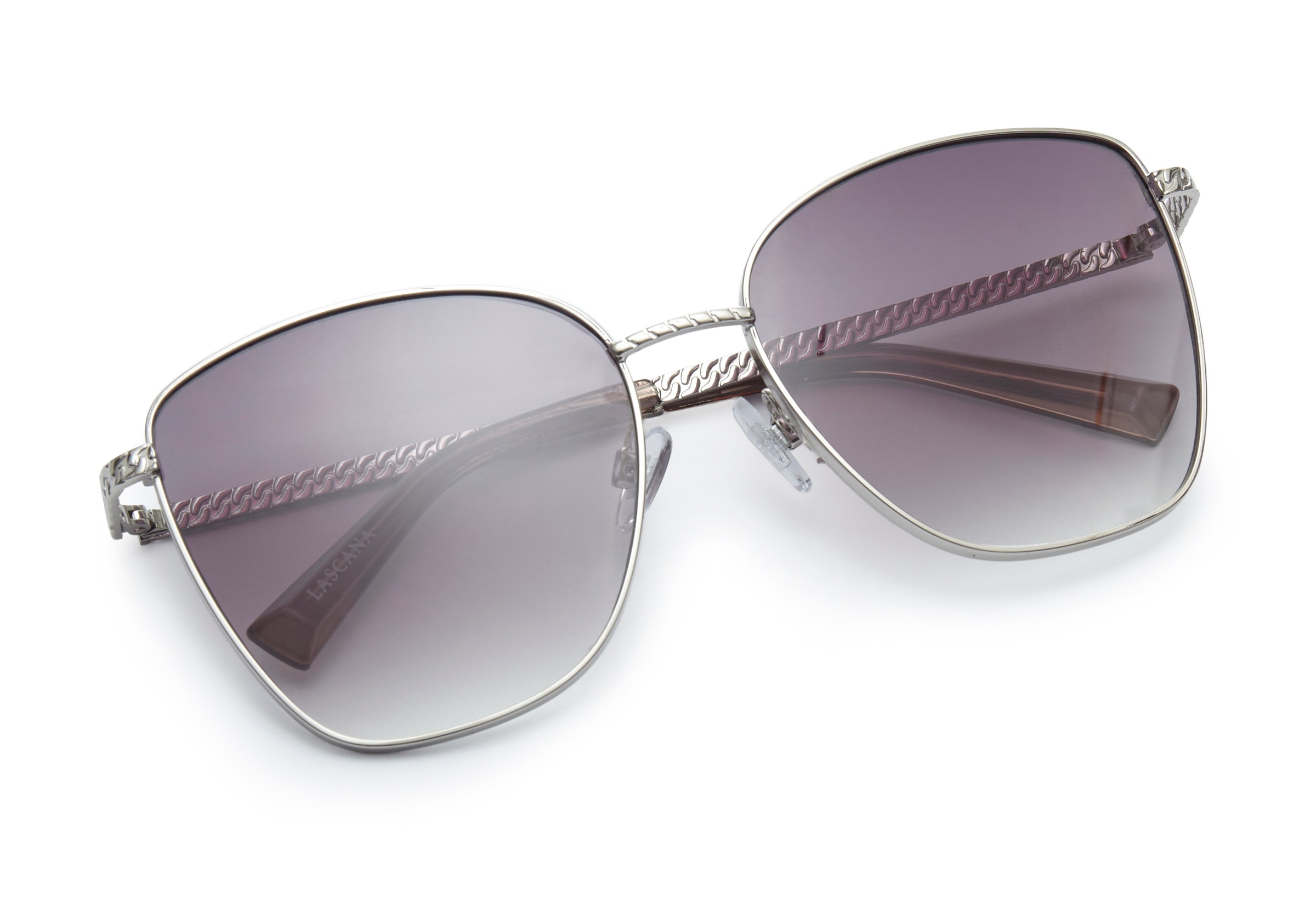 LASCANA Butterfly Sunglasses Silver 2