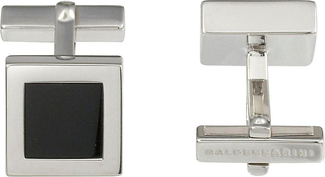 BALDESSARINI Manschettenknöpfe »Schmuck Geschenk, Cufflink Silber 925«, mit Onyx