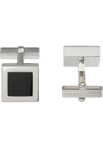 Manschettenknöpfe »Schmuck Geschenk, Cufflink Silber 925«, mit Onyx