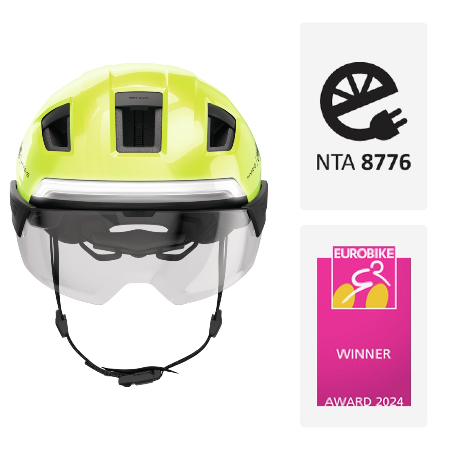 ABUS Fahrradhelm "HYP-E BL.ACE"