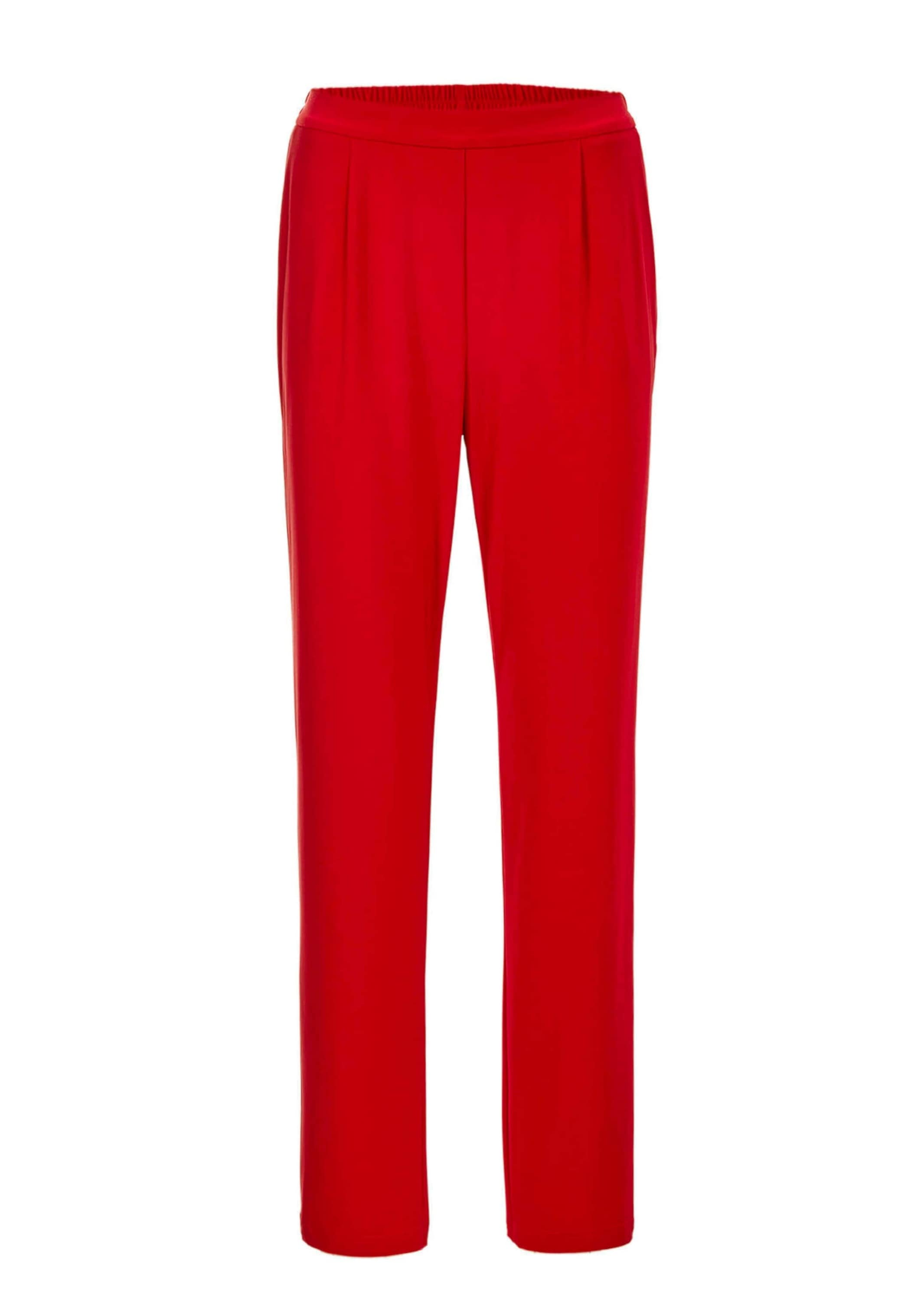 GOLDNER Schlupfhose "Trageangenehme Jerseyhose Martha mit Bundfalten" Ohne