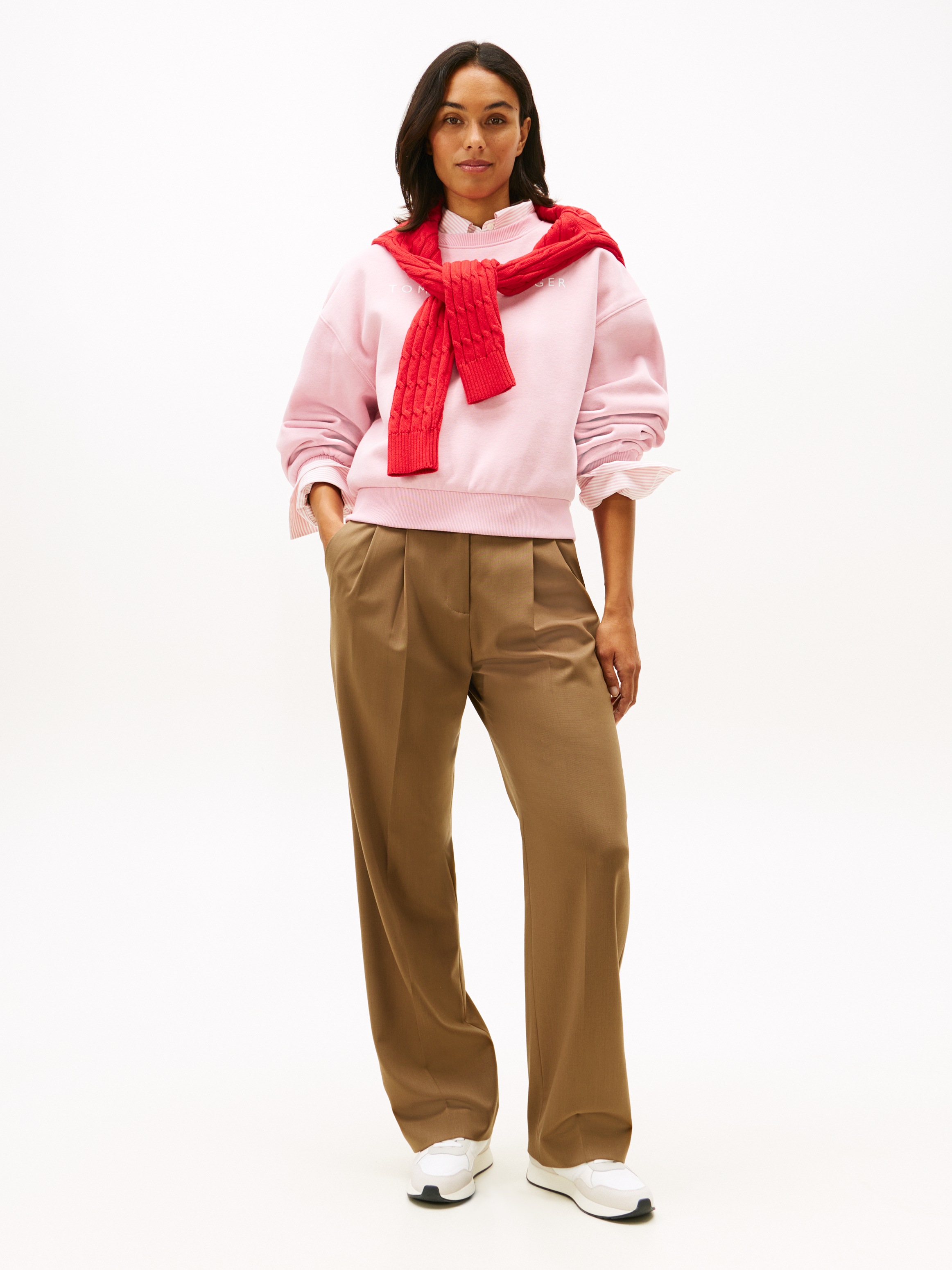 Thumbnail - Tommy Hilfiger Sweatshirt "CORP LOGO MDRN SWTSRT", Baumwollmischung